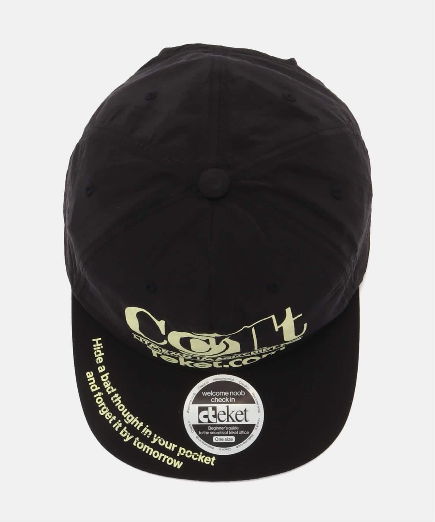 帽子 Geek Office/ TEKET / Fleece Muff Cap Geek Office / ギークオフィス】TEKET / テケット CCTT Nylon Cap