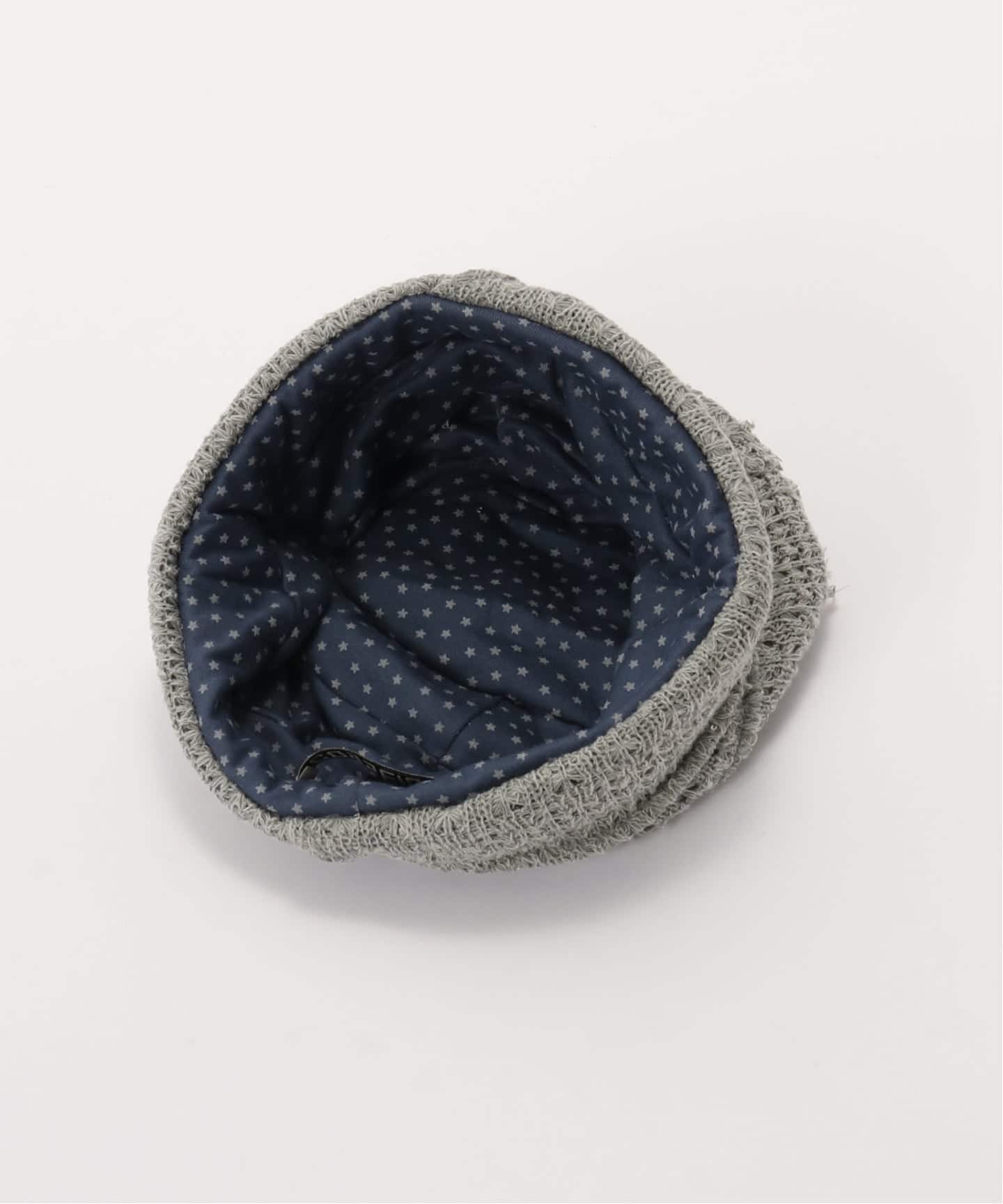coyseio ROUGH STAR REVERSIBLE BEANIE グレー ROUGH STAR REVERSIBLE BEANIE / GREY / リバーシブルビーニー