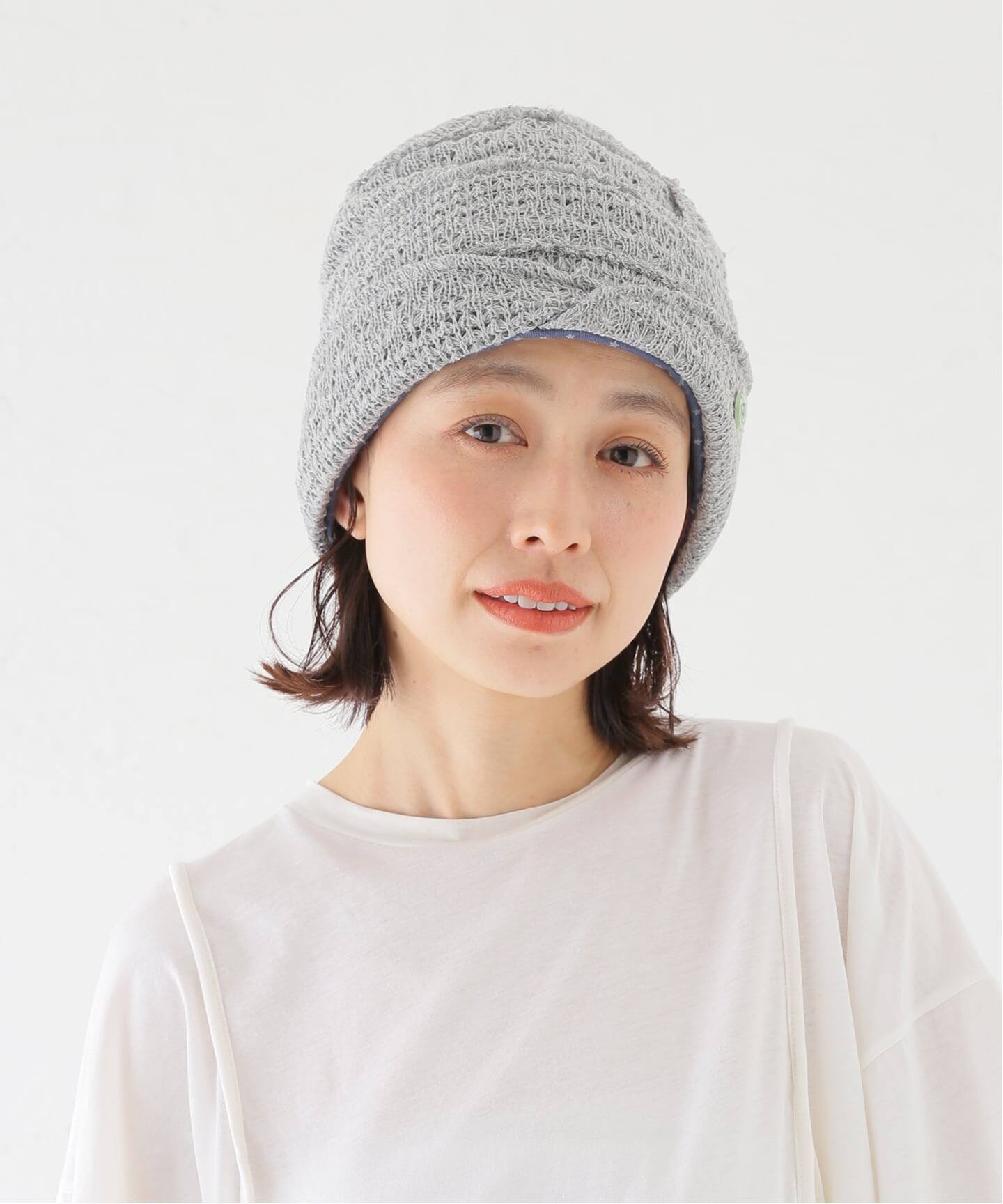 coyseio ROUGH STAR REVERSIBLE BEANIE グレー ROUGH STAR REVERSIBLE BEANIE / GREY / リバーシブルビーニー