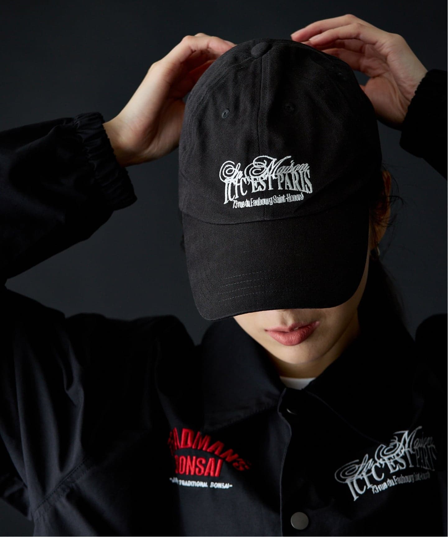 TRADMAN'S BONSAI x PSG LOGO CAP（キャップ）｜Paris Saint-Germain
