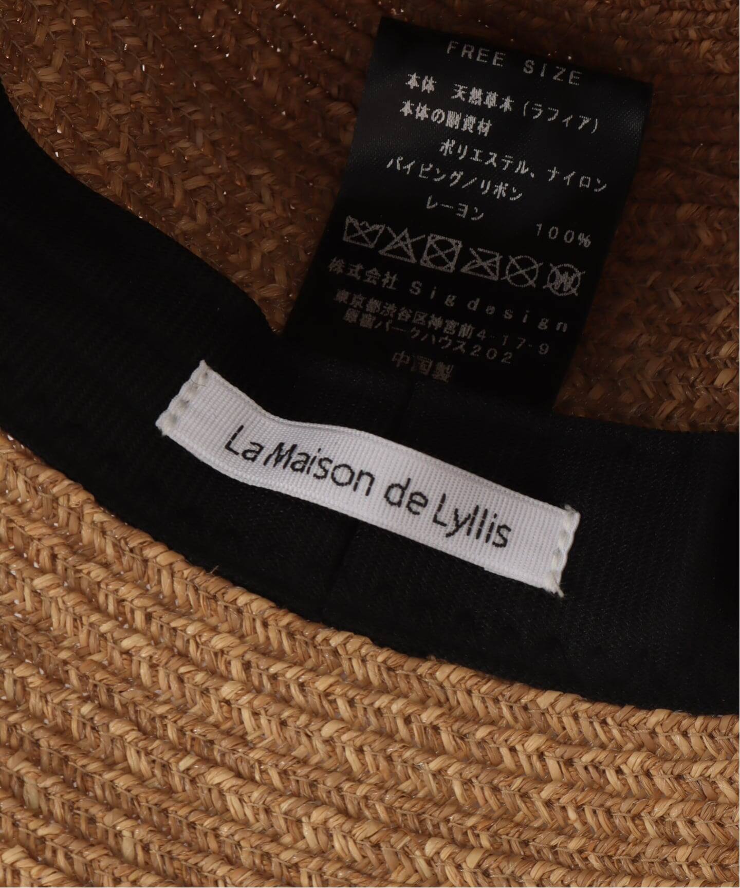 La Maison de Lyllis/メゾンドリリス PAGODA ハット（ハット