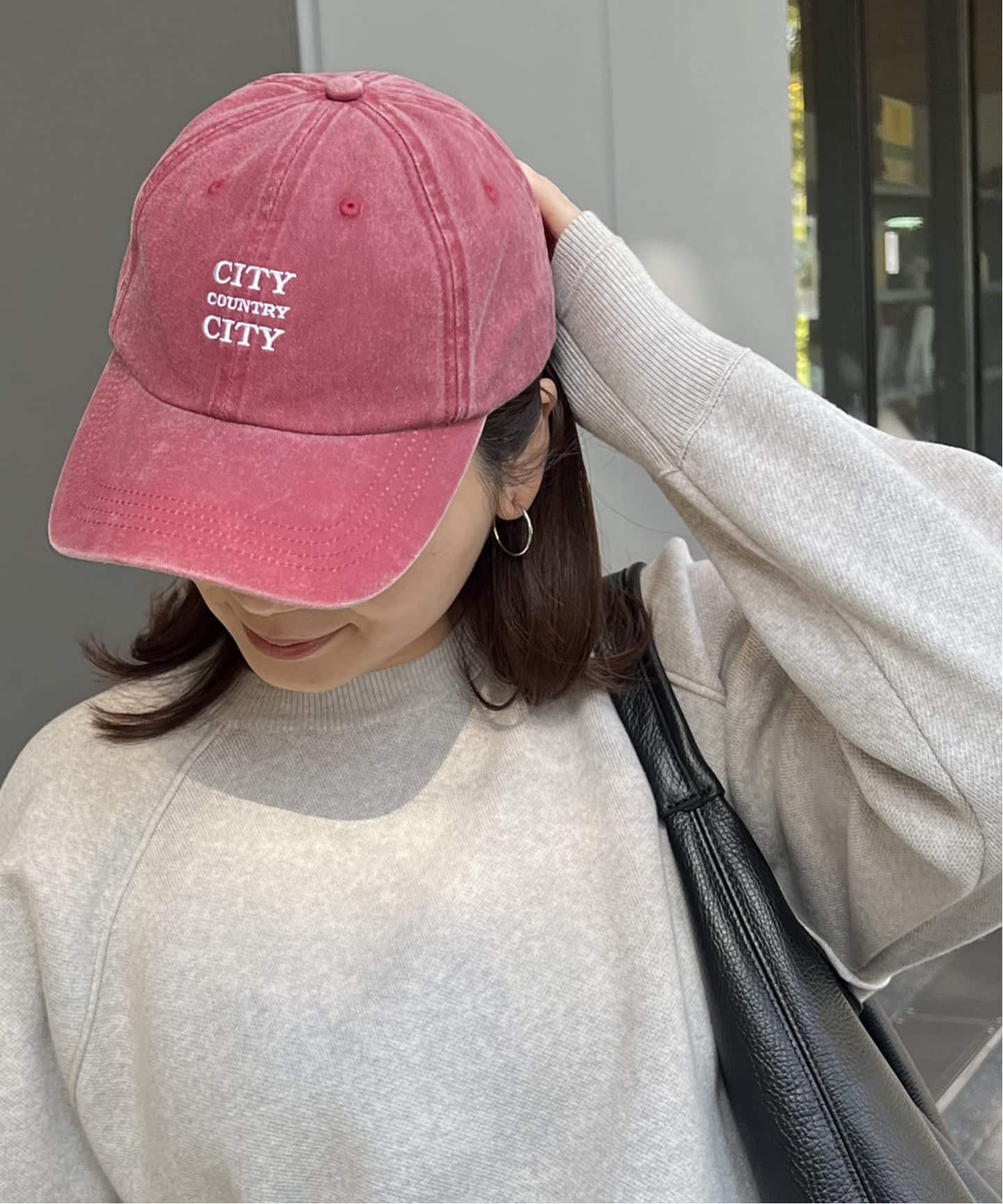 City Country City/シティーカントリーシティー】シシュウCAP