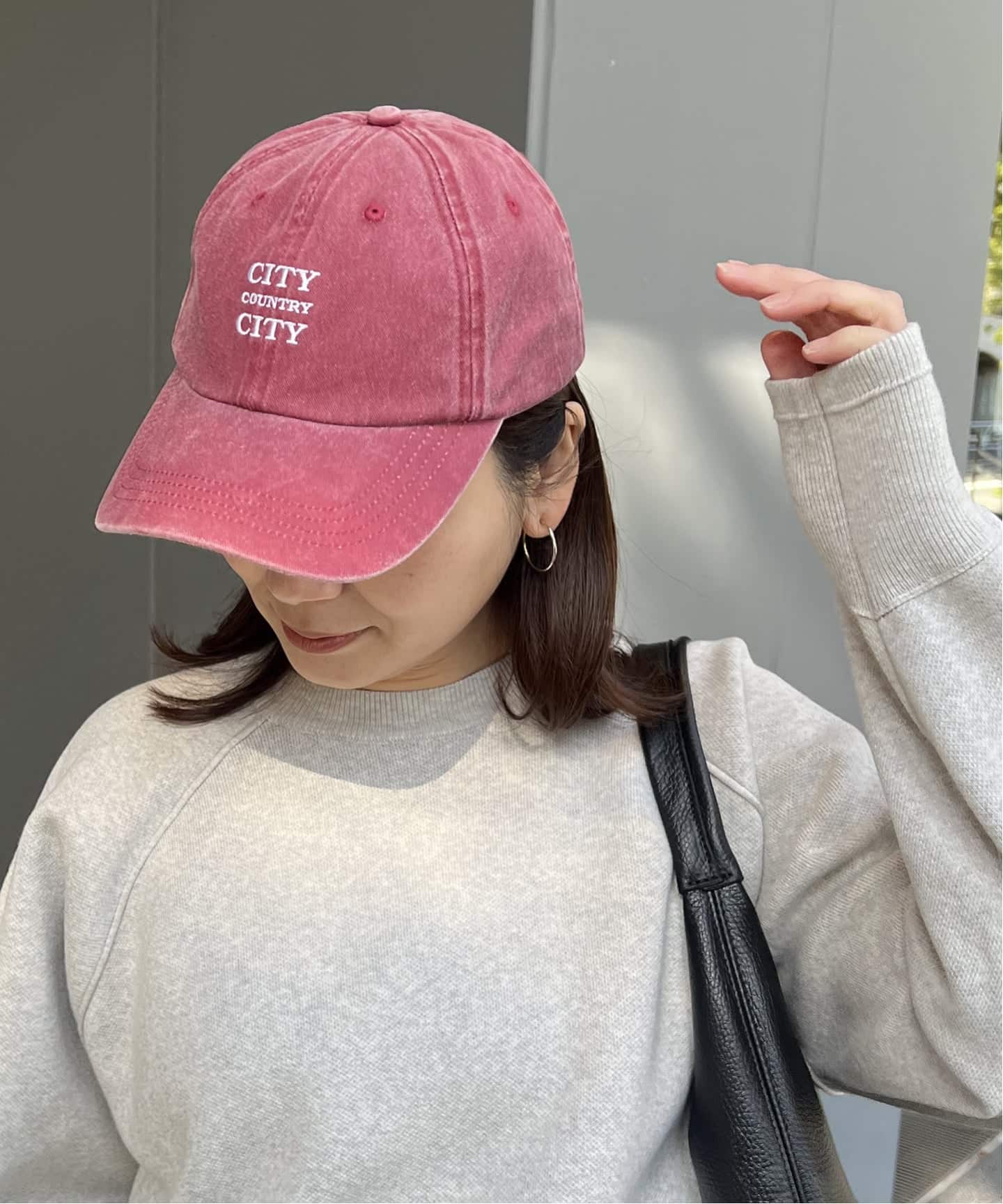 City Country City/シティーカントリーシティー】シシュウCAP