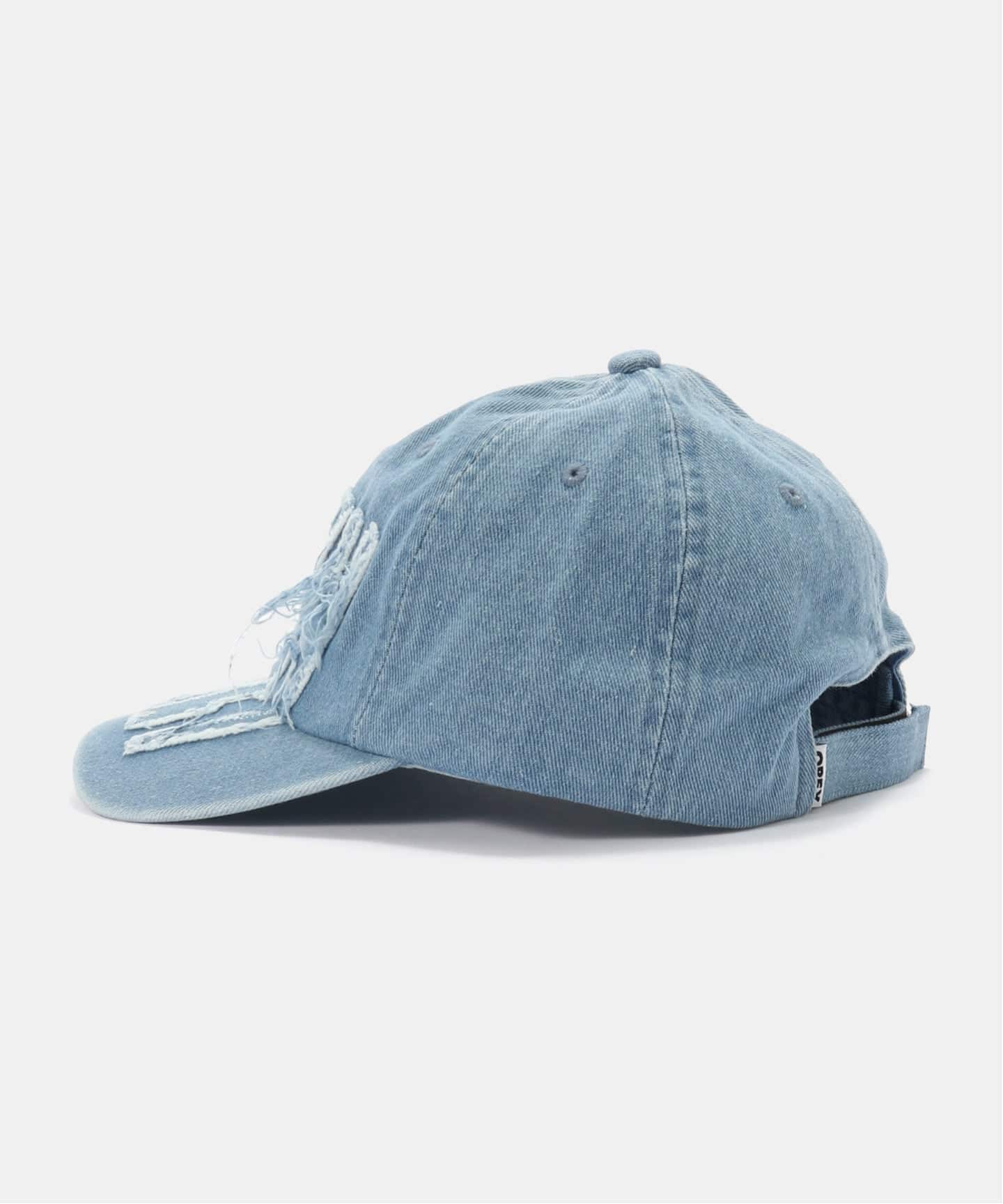 OBEY / オベイ】SUPERNOVA 6 PANEL DENIM VELCRO BACK（キャップ