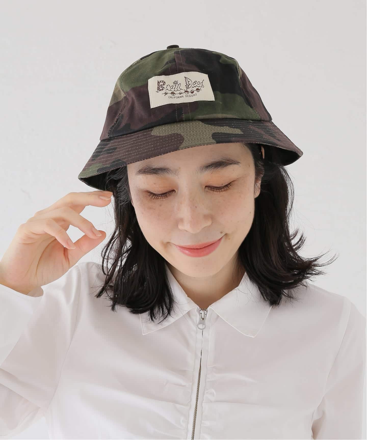 BRAIN DEAD/ブレインデッド】ADJUSTABLE 6 PANEL BELL HAT（ハット