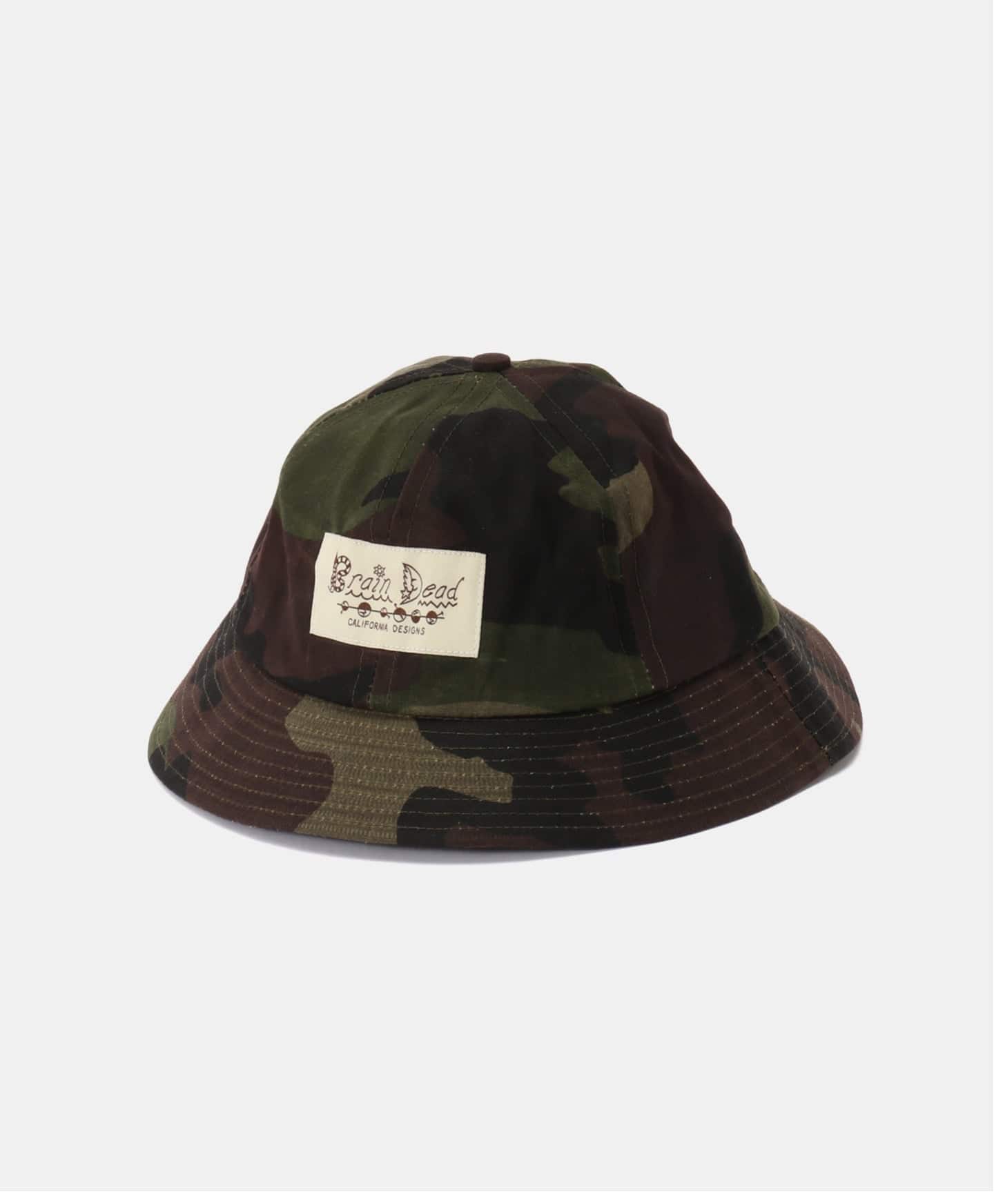 BRAIN DEAD/ブレインデッド】ADJUSTABLE 6 PANEL BELL HAT（ハット