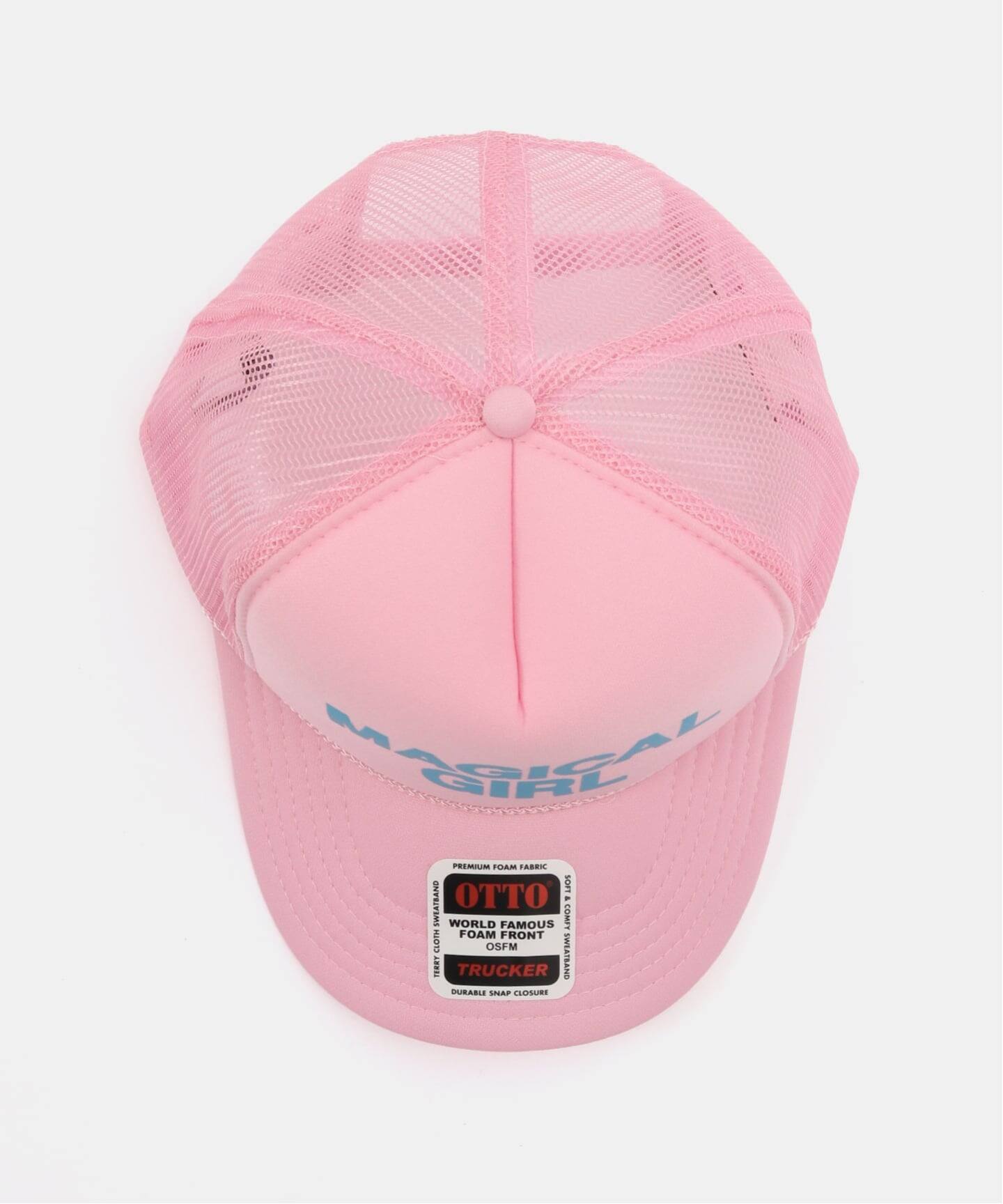 God only knows キャップ　ピンク Ashley Williams】 PINK TRUCKER HAT（キャップ）｜Oriens JOURNAL