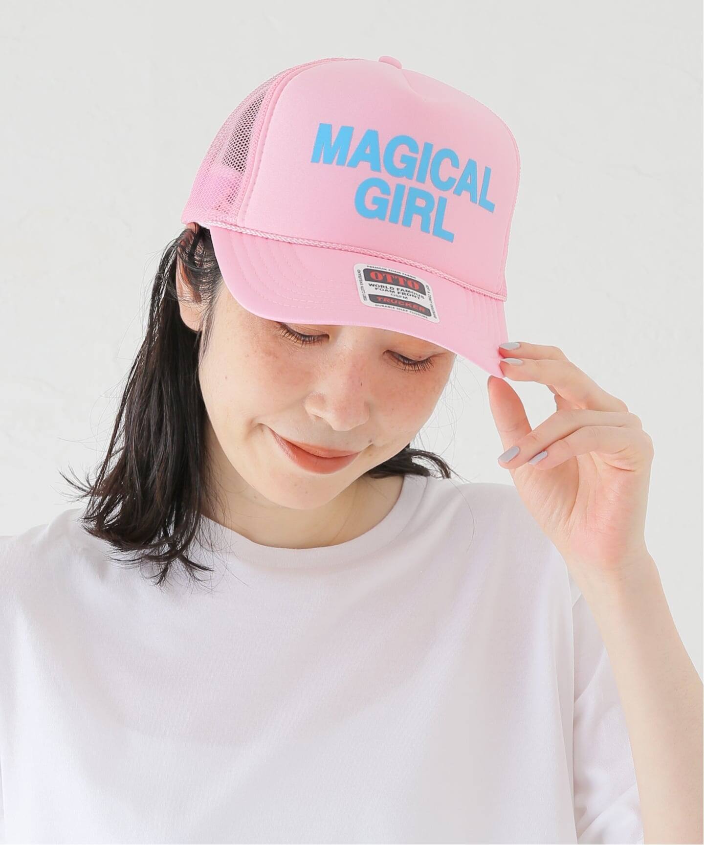 Ashley Williams】 PINK TRUCKER HAT（キャップ）｜Oriens JOURNAL 