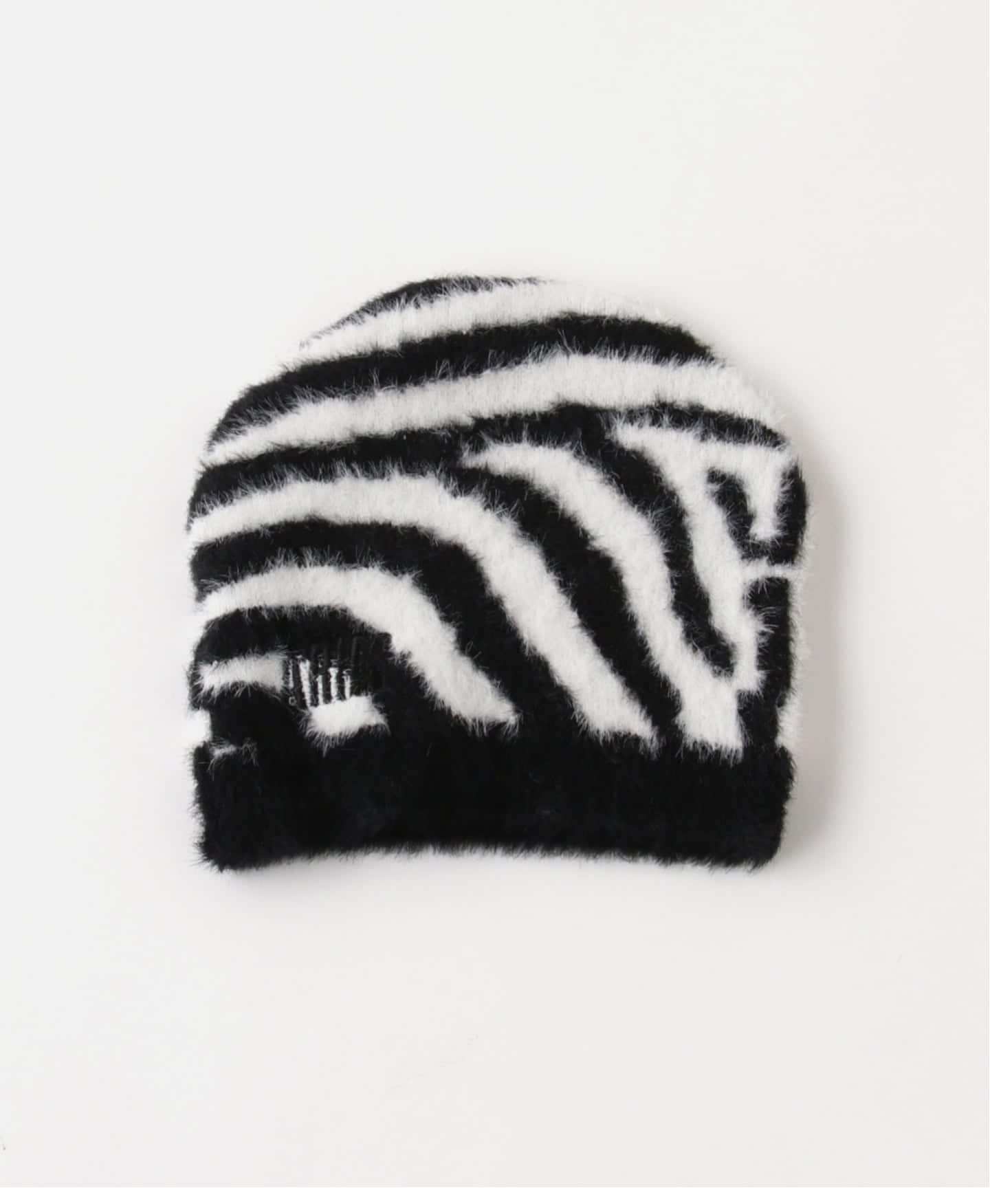 【希少】Aries ビーニー ARIES / アリーズ】Brushed Zebra Skull Beanie（ニットキャップ