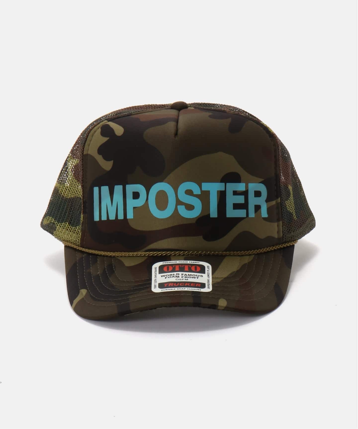 Ashley Williams】CAMO TRUCKER HAT（キャップ）｜Oriens JOURNAL
