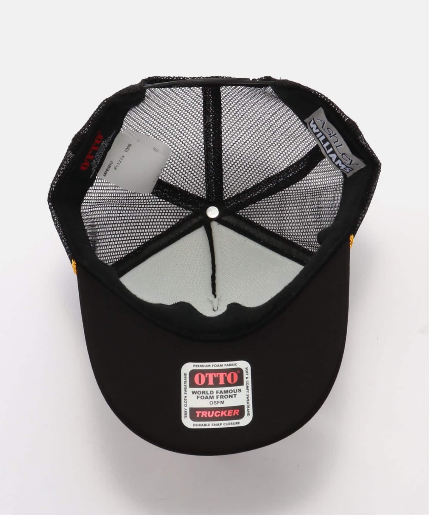 Ashley Williams】 EMBROIDERED TRUCKER HAT（キャップ）｜Oriens