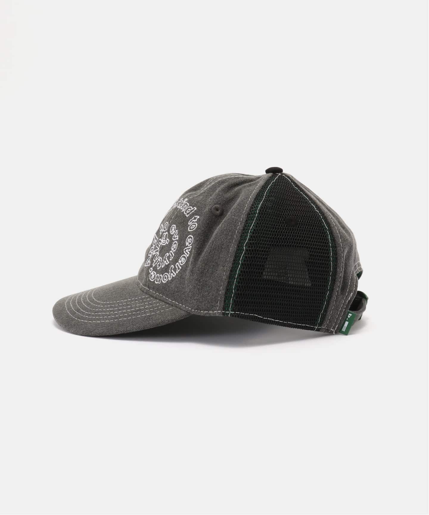 b.Eautiful/ビューティフル】B-Turn Low Profile Hat（WASHED BLACK