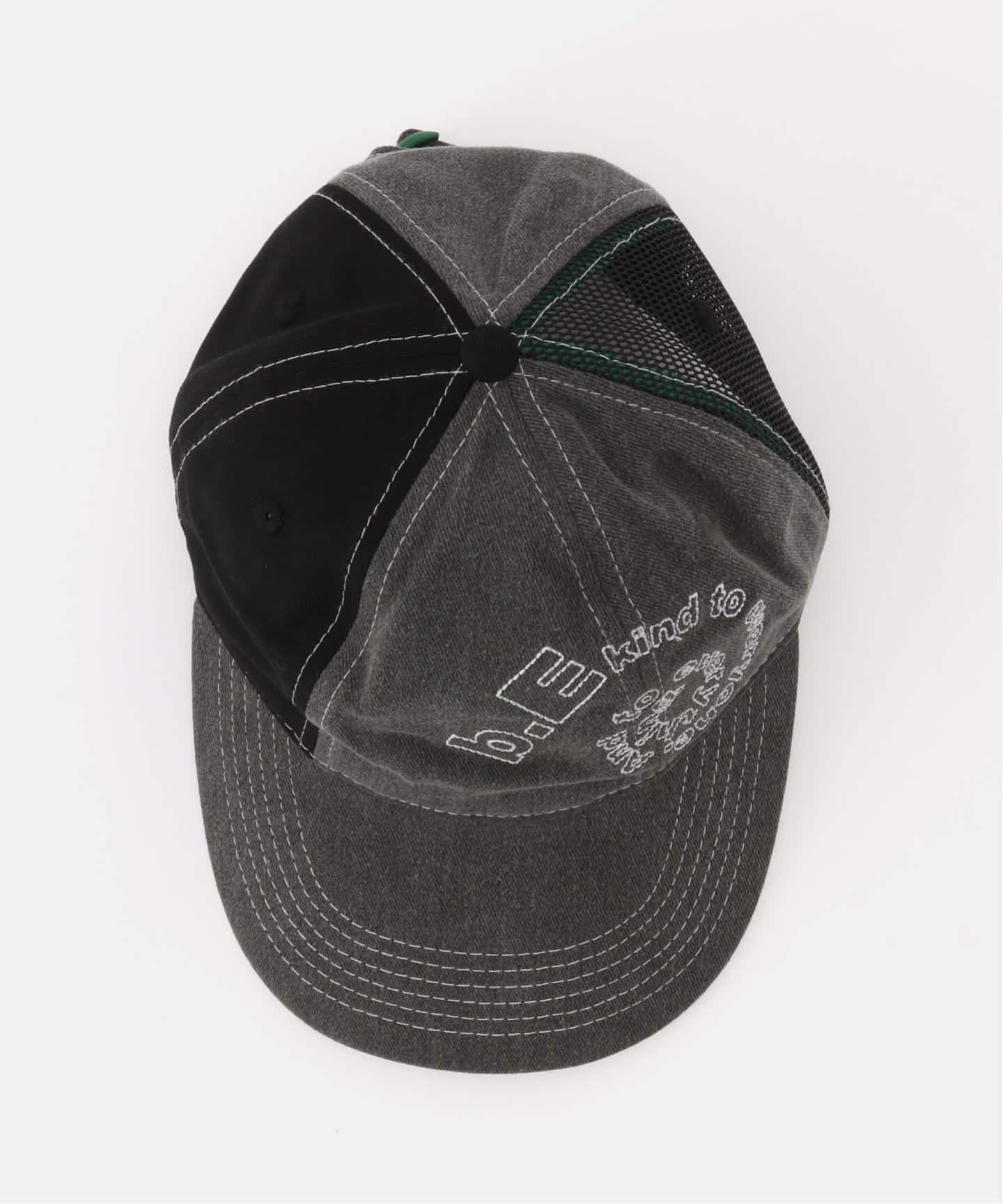 b.Eautiful/ビューティフル】B-Turn Low Profile Hat（WASHED BLACK