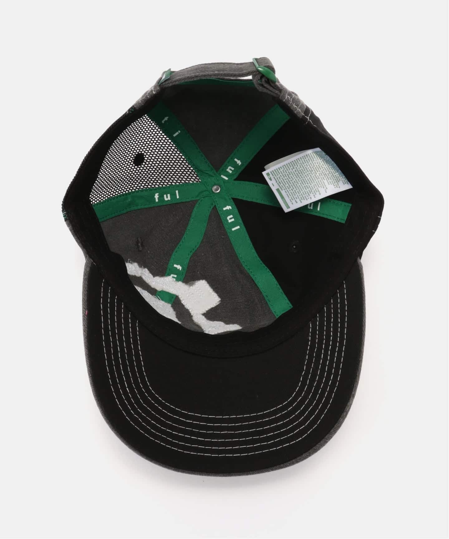 b.Eautiful/ビューティフル】B-Turn Low Profile Hat（WASHED BLACK