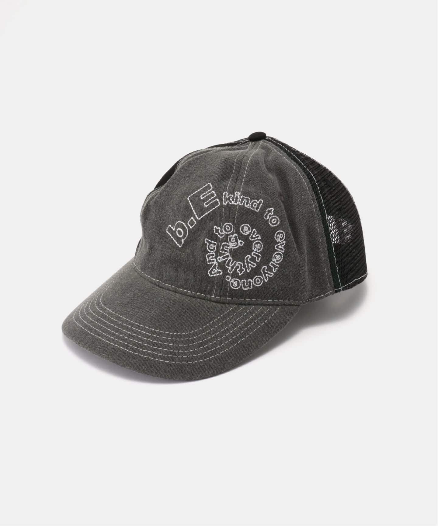 b.Eautifulキャップ b.Eautiful/ビューティフル】B-Turn Low Profile Hat（WASHED BLACK