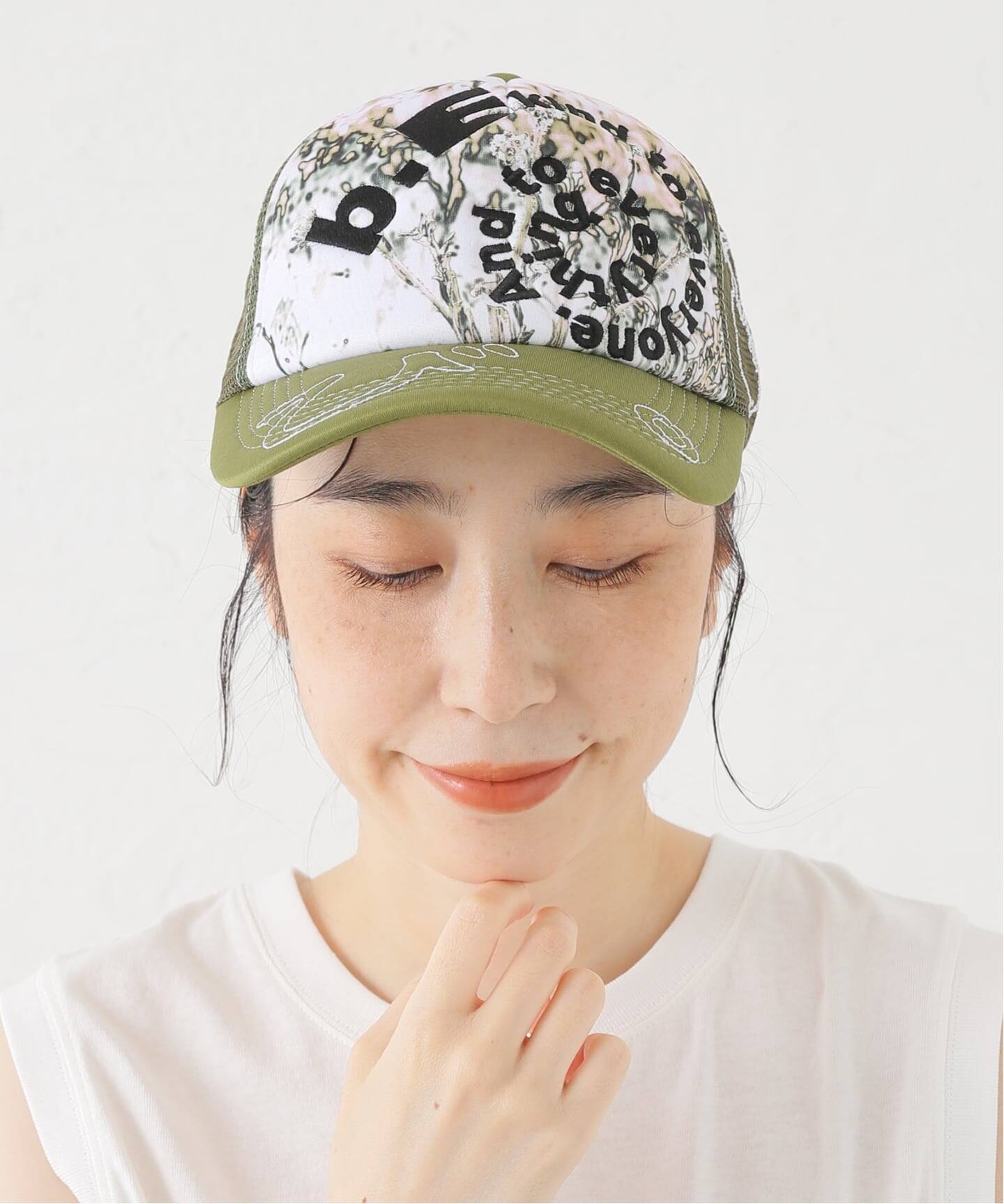 b.Eautiful/ビューティフル】Bi Foam Trucker Hat（FIELD）（キャップ