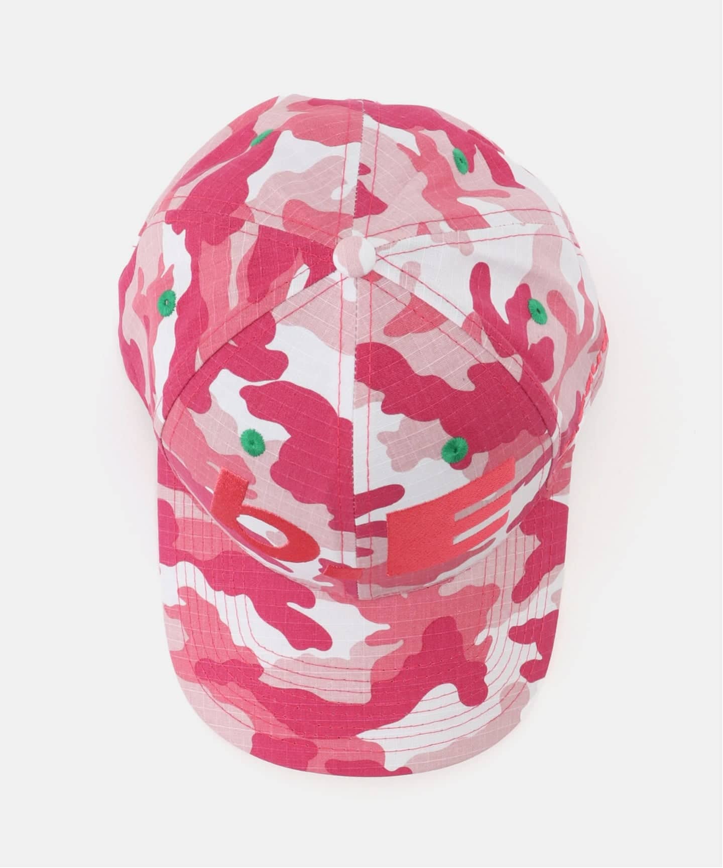 b.Eautiful/ビューティフル】b.E Hat（PINK HAT CAM）（キャップ