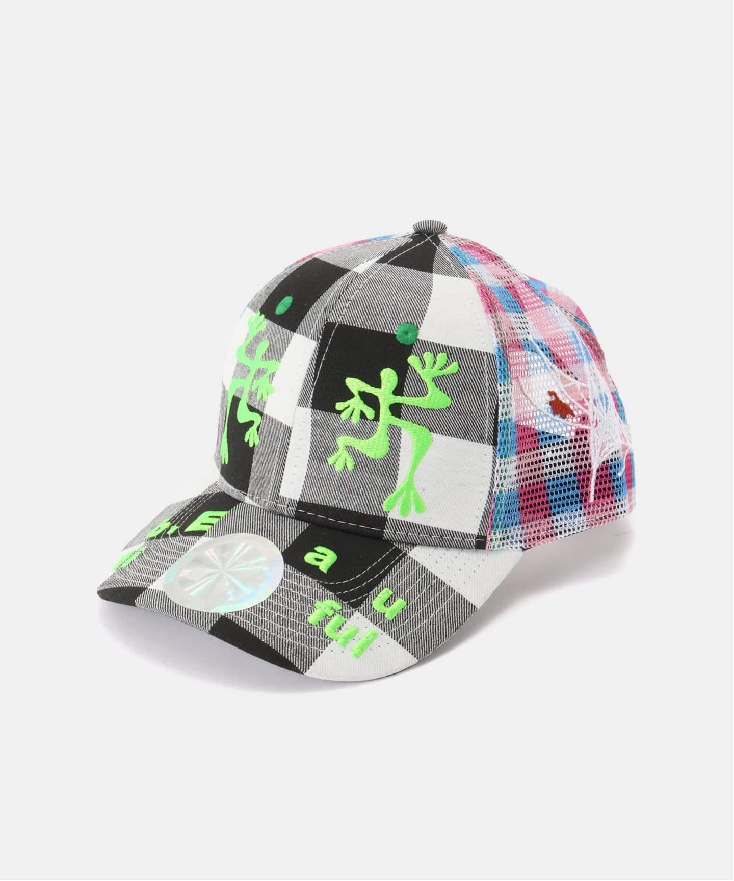 b.Eautiful/ビューティフル】Biyu Hat（BLACK BUFFAL）（キャップ