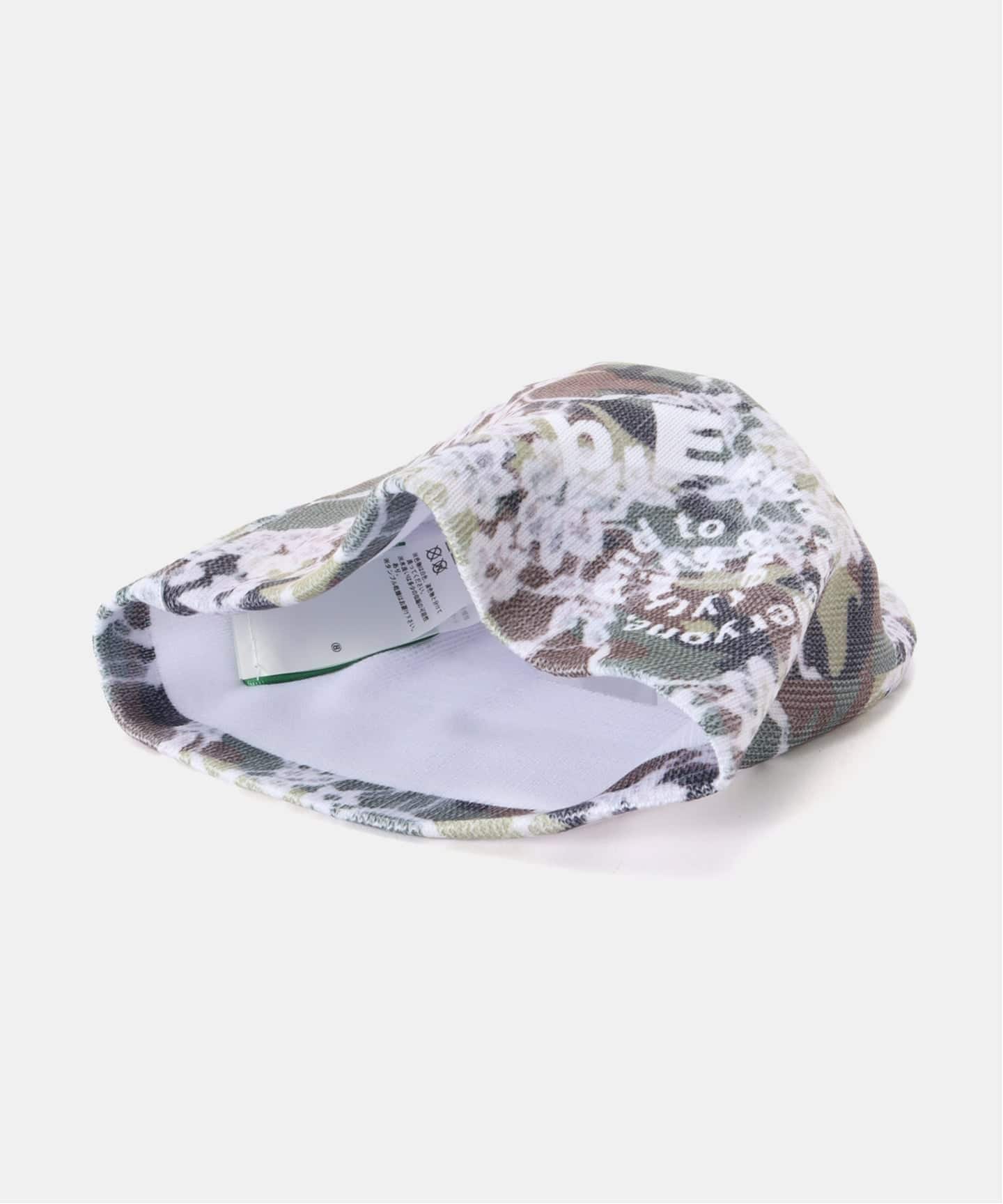 b.Eautiful/ビューティフル】Lace Camo Beanie（GREEN / WHIT