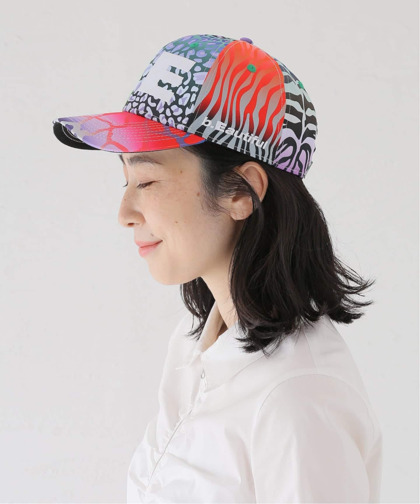 b.Eautiful/ビューティフル】b.E Hat（MAX ANIMAL）（キャップ