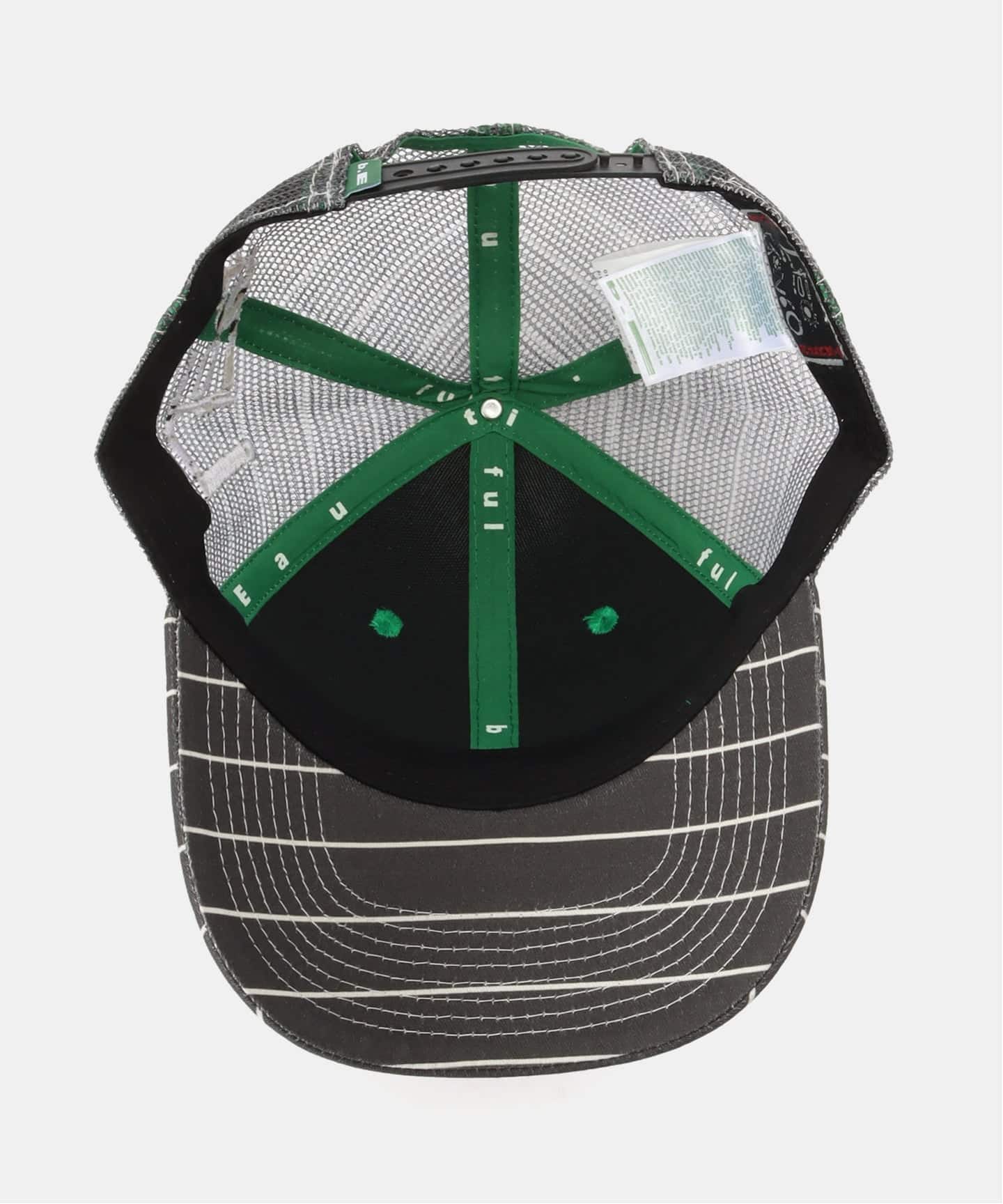 b.Eautiful x LEO GON'DO Biyu Hat（BLACK STRIPE）（キャップ