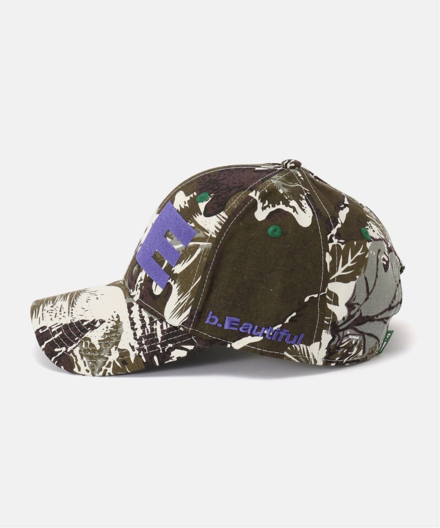 b.Eautiful/ビューティフル】b.E Hat（OAK CAMO/DEE）（キャップ