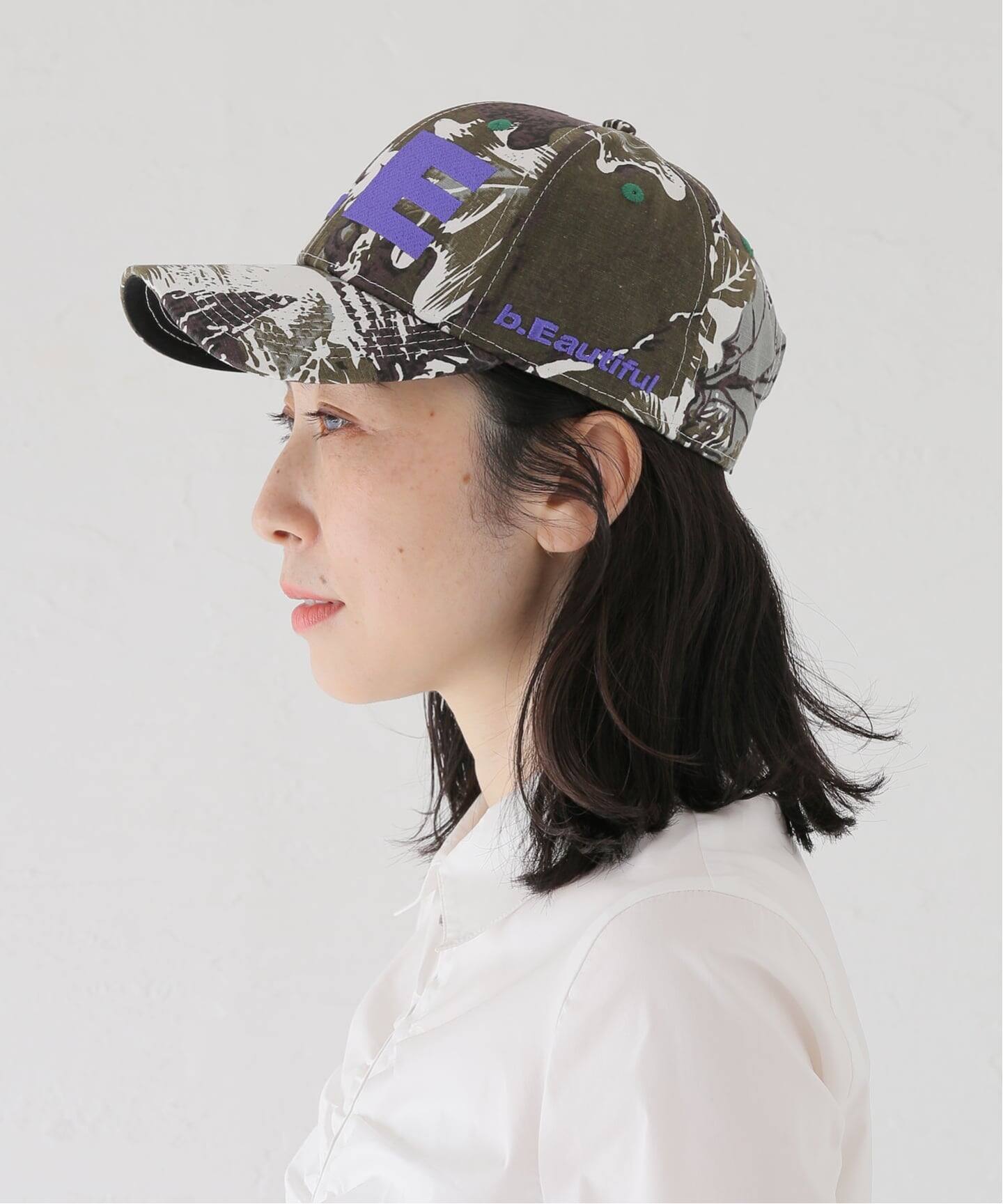 b.Eautiful/ビューティフル】b.E Hat（OAK CAMO/DEE）（キャップ