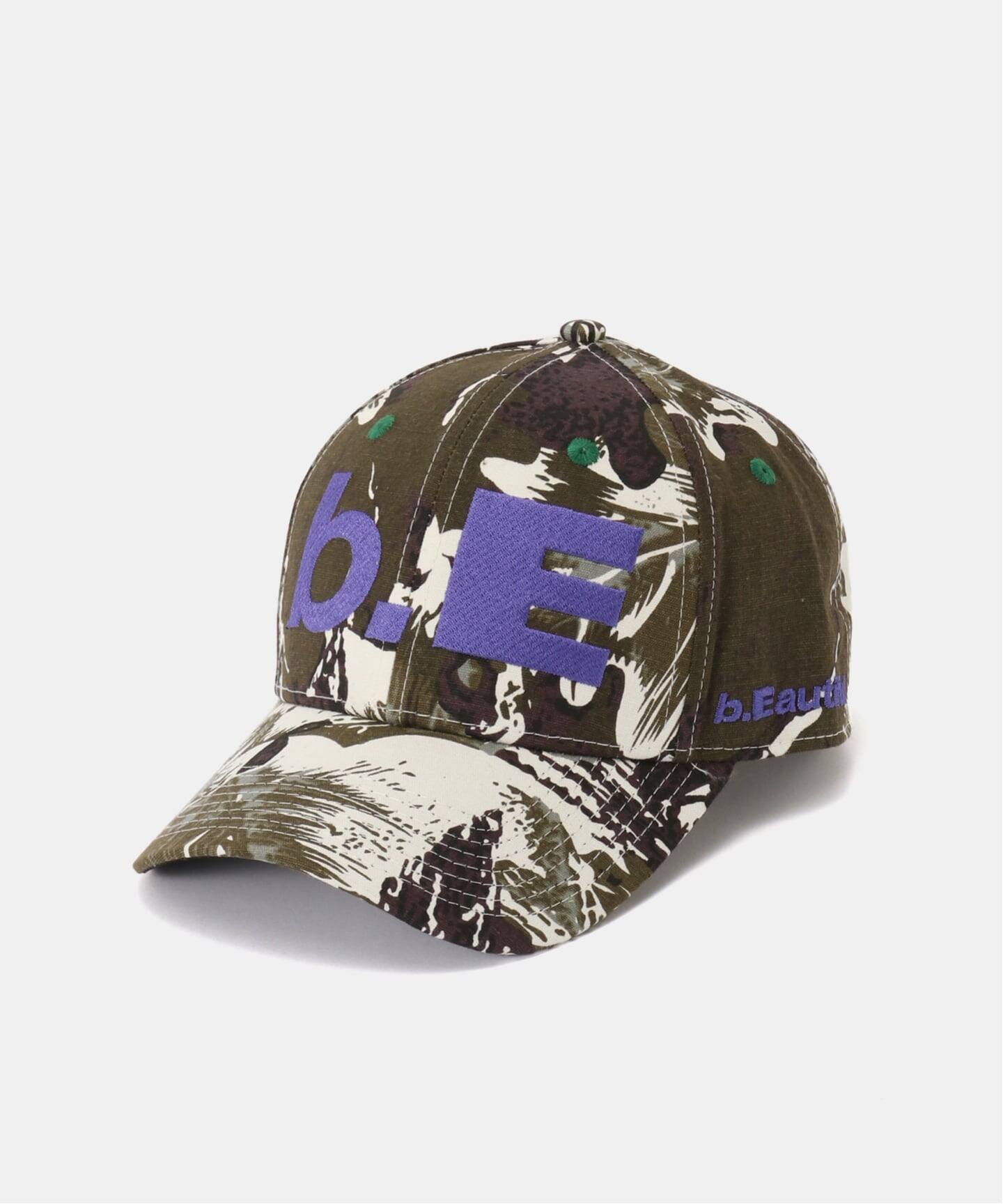 b.Eautiful/ビューティフル】b.E Hat(OAK CAMO/DEE)(キャップ b.Eautiful/ビューティフル】b.E Hat(OAK CAMO/DEE)(キャップ