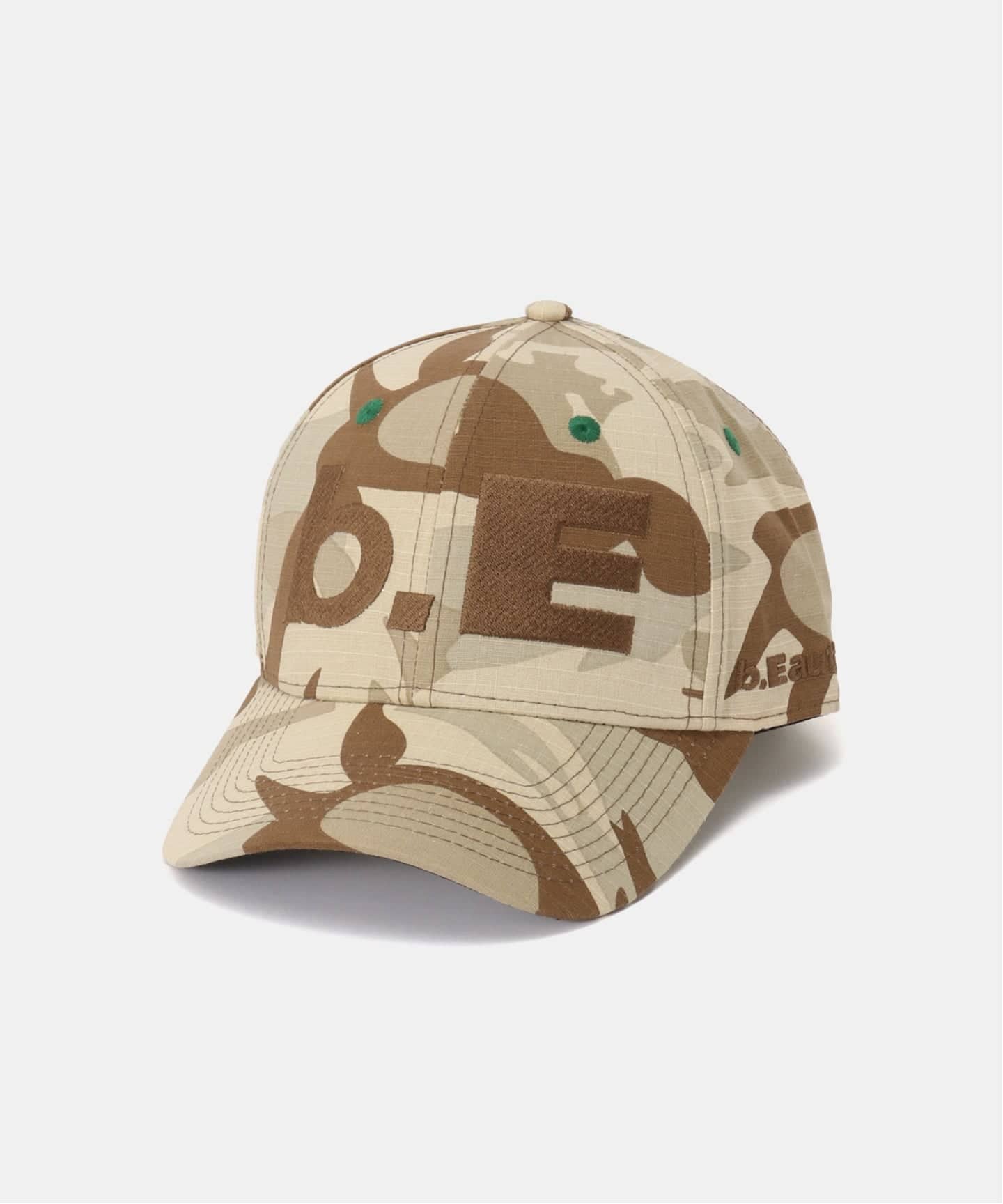 b.Eautiful/ビューティフル】b.E Hat（SAND CAMO/BR）（キャップ
