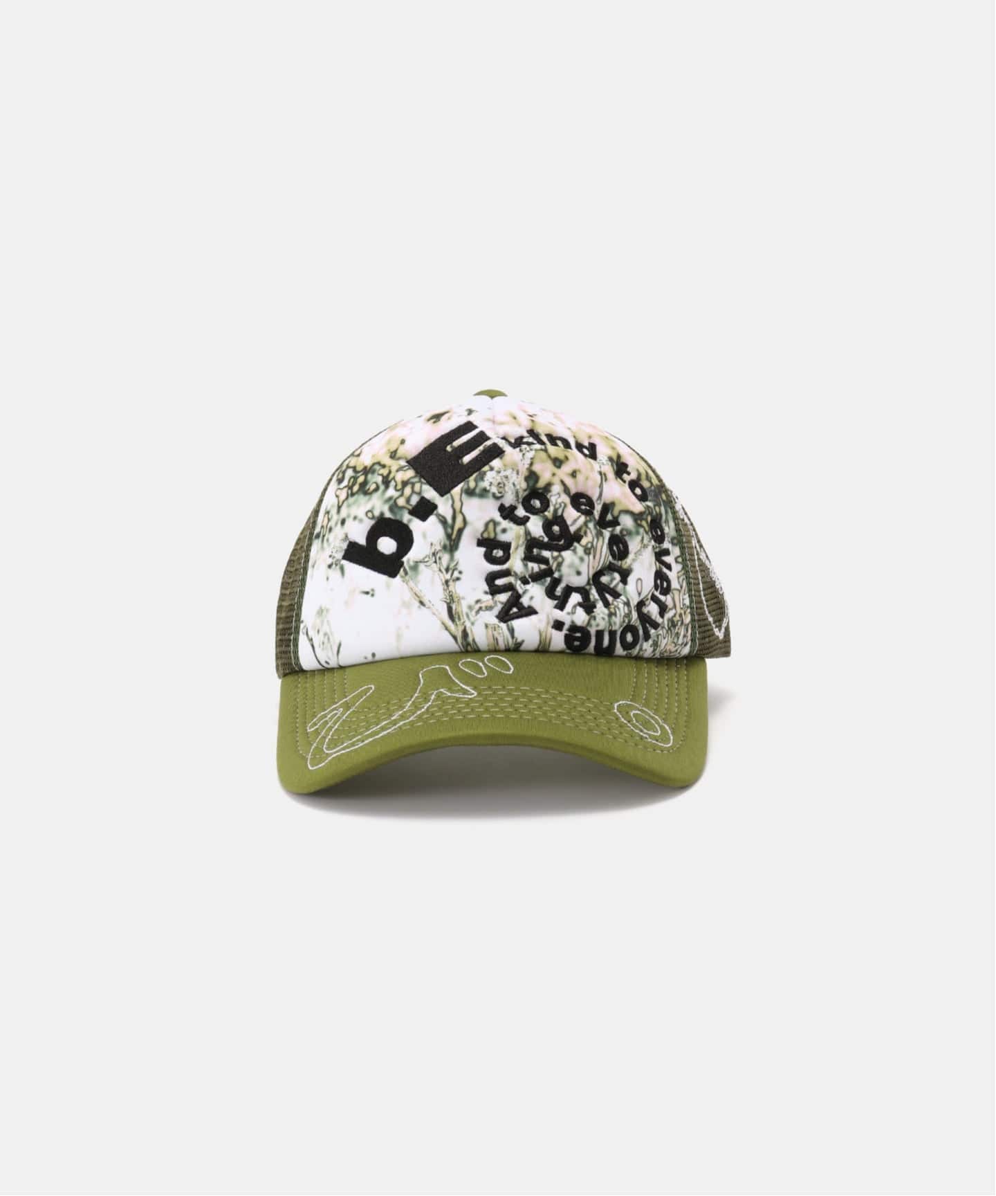 b.Eautiful/ビューティフル】b.i Foam Trucker Hat（FIELD）（キャップ