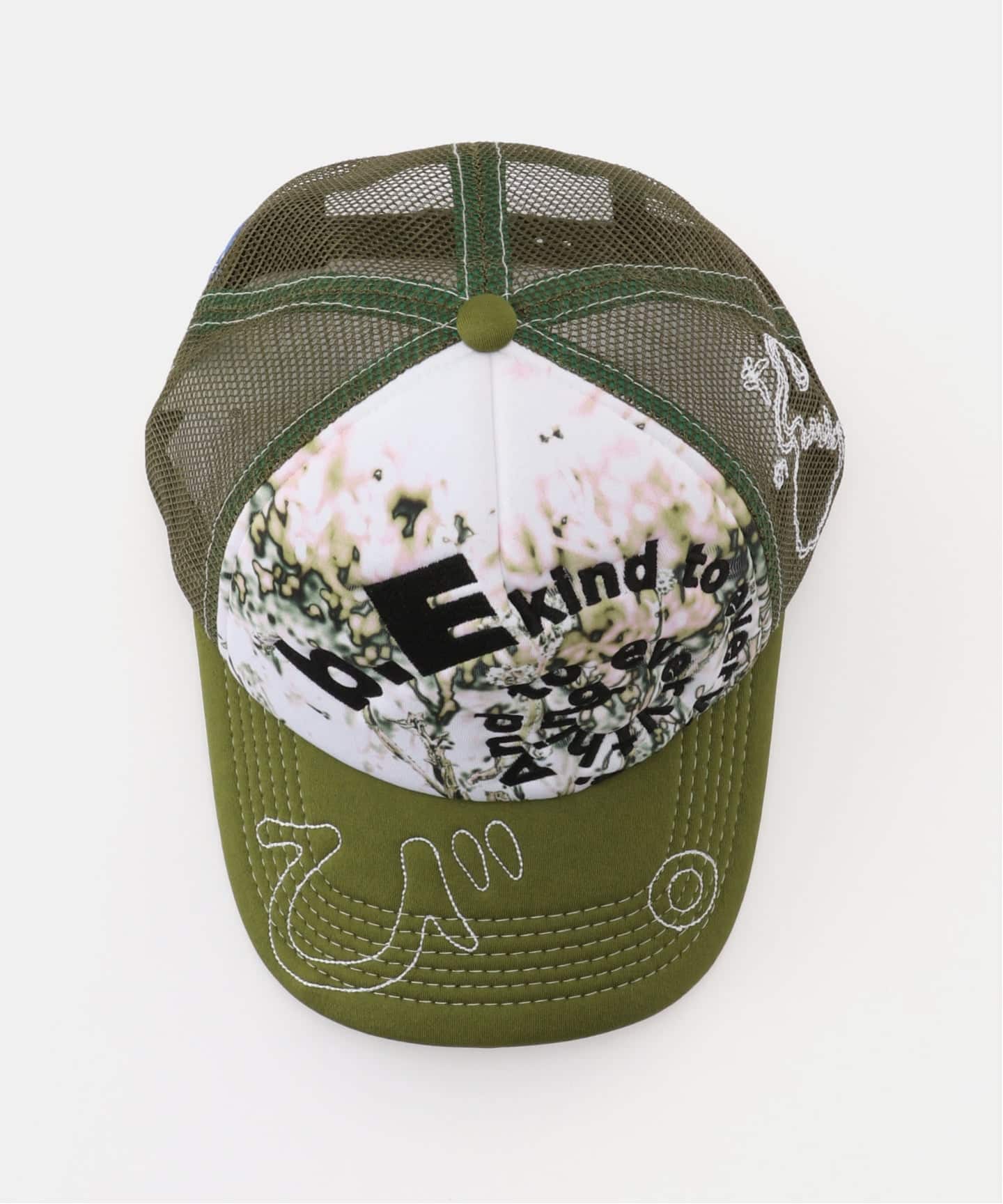 b.eautiful trucker hat field キャップ b.Eautiful/ビューティフル】b.i Foam Trucker Hat（FIELD）（キャップ