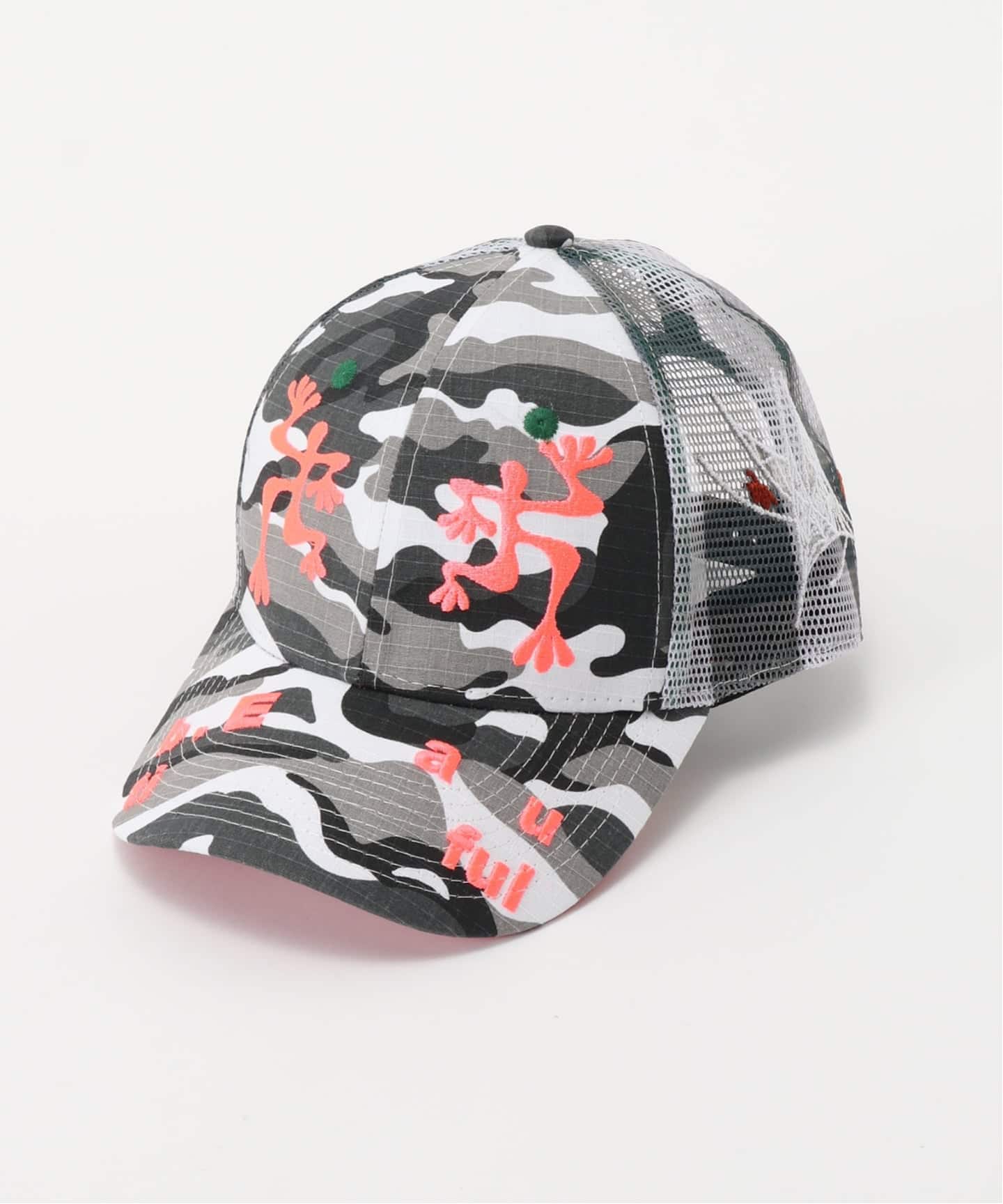 b.Eautiful/ビューティフル】 Biyu Hat（BLACK WHITE ）（キャップ