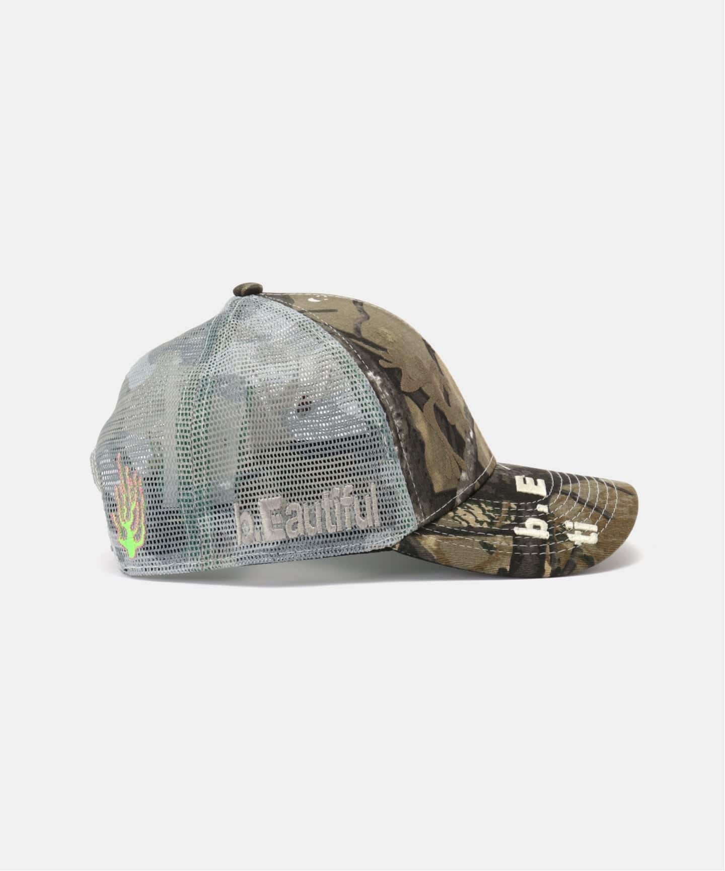 b.Eautiful/ビューティフル】Biyu Hat（PEAK CAMO ）（キャップ