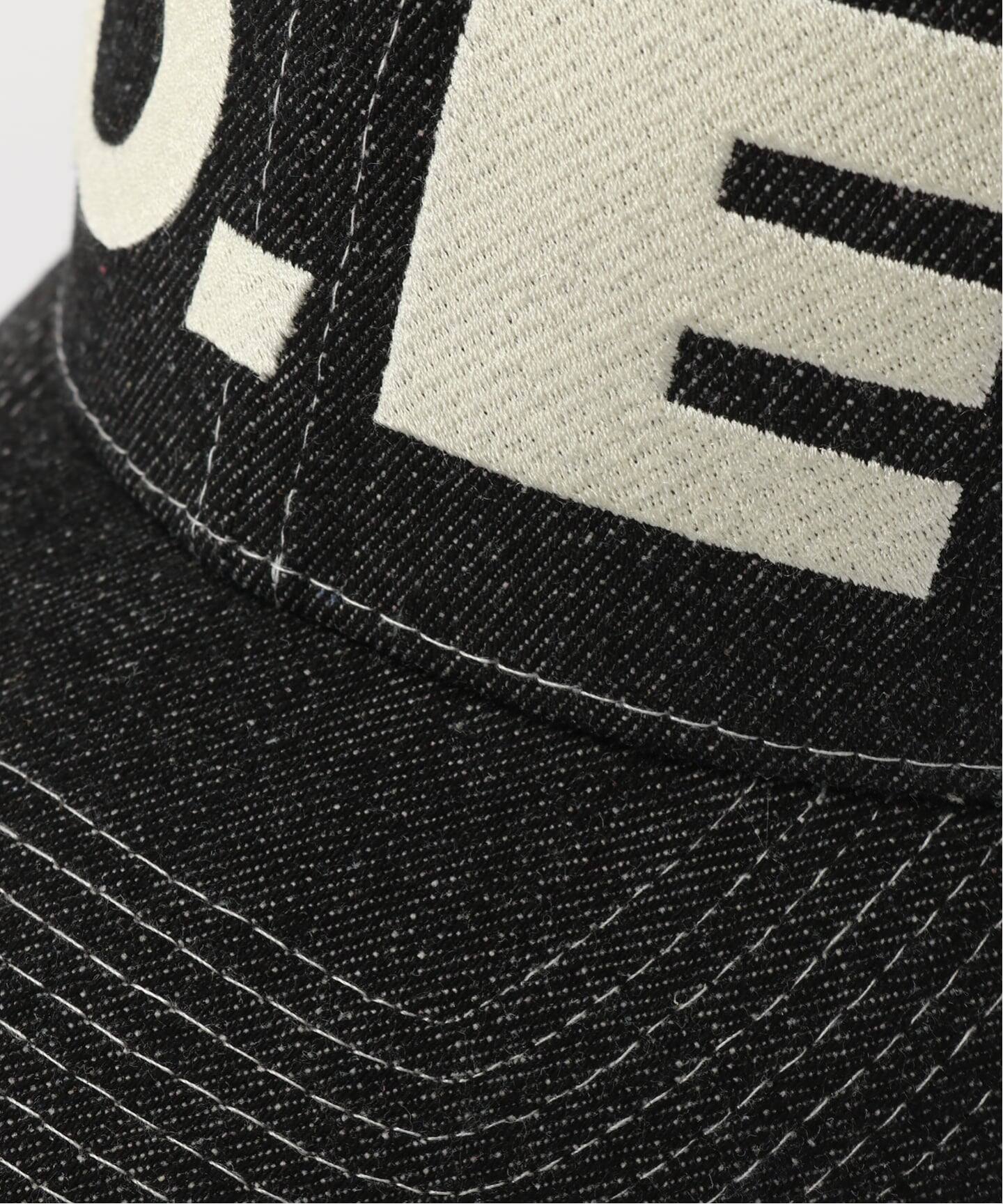 b.Eautiful/ビューティフル】b.E Hat（BLACK DENIM/）（キャップ