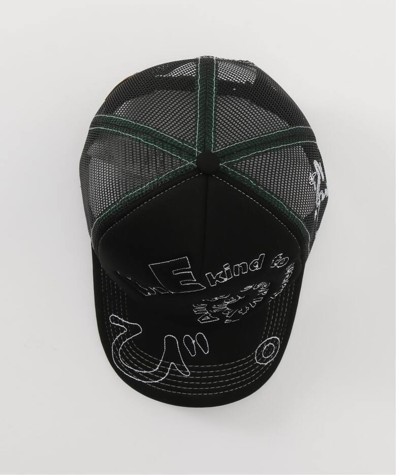 b.Eautiful/ビューティフル】 b.i Foam Trucker Hat（BLACK 