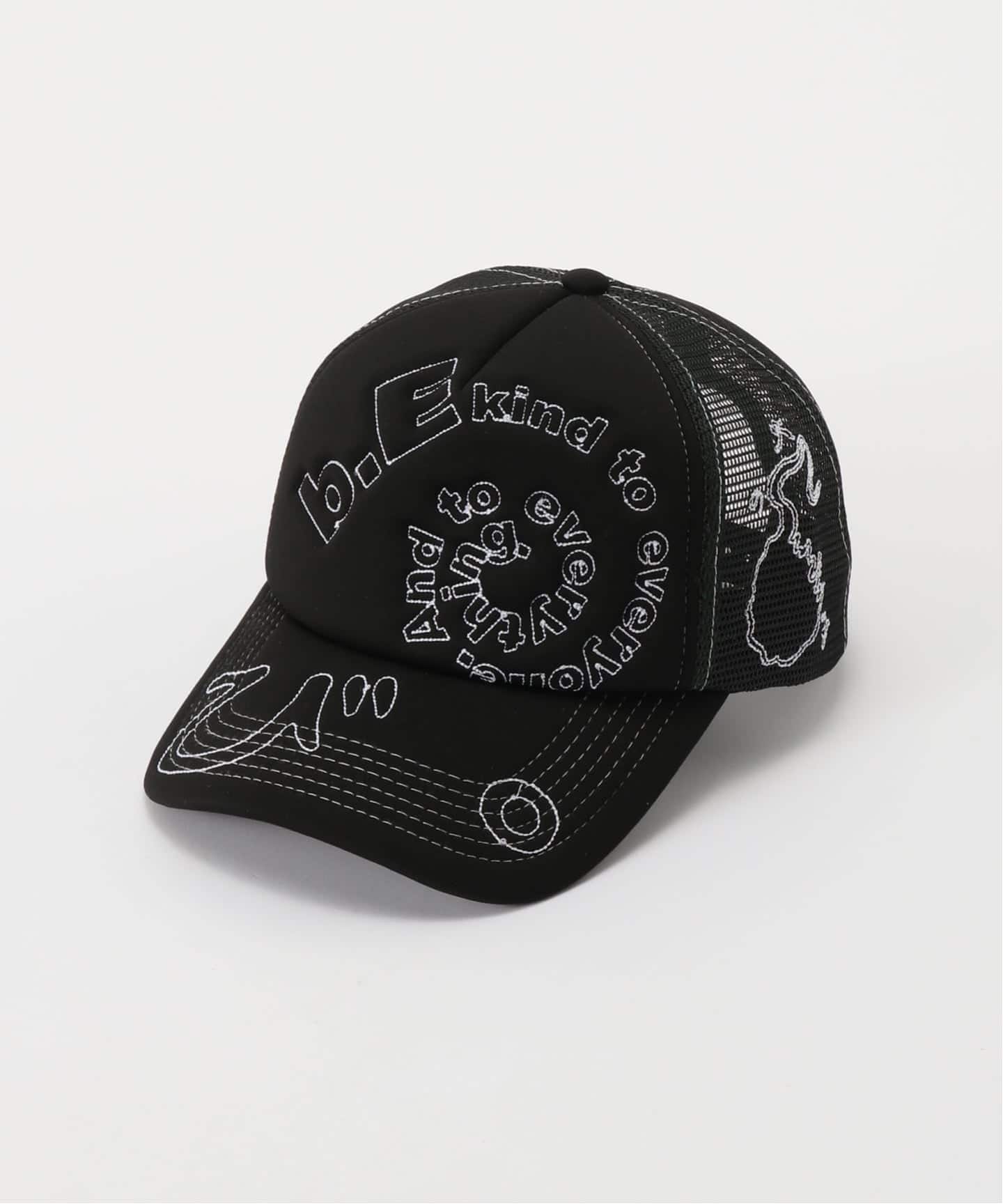 b.Eautiful/ビューティフル】 b.i Foam Trucker Hat（BLACK