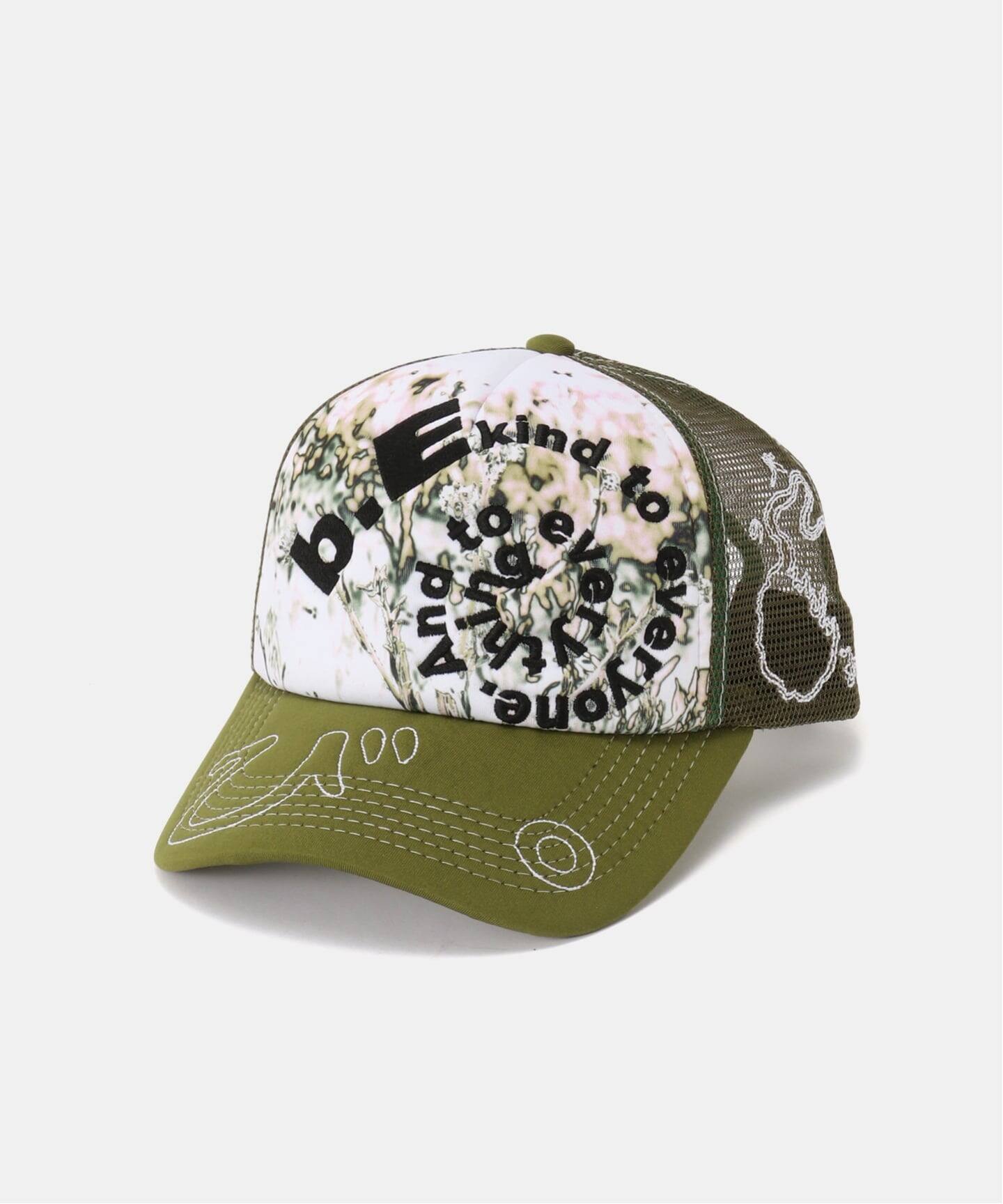 b.Eautiful/ビューティフル】 b.i Foam Trucker Hat（FIELD