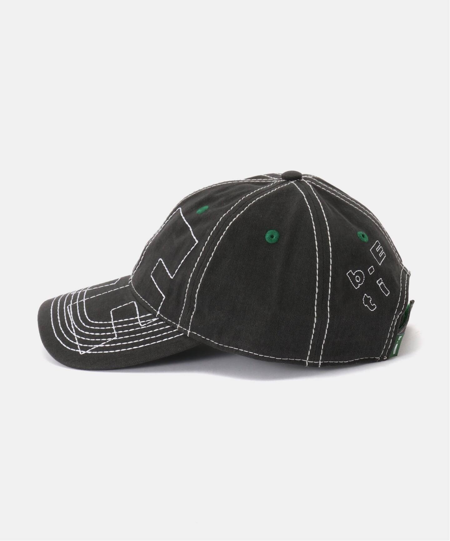b.Eautiful/ビューティフル】Vapor 6 Panel Hat（OFFBLACK/WH