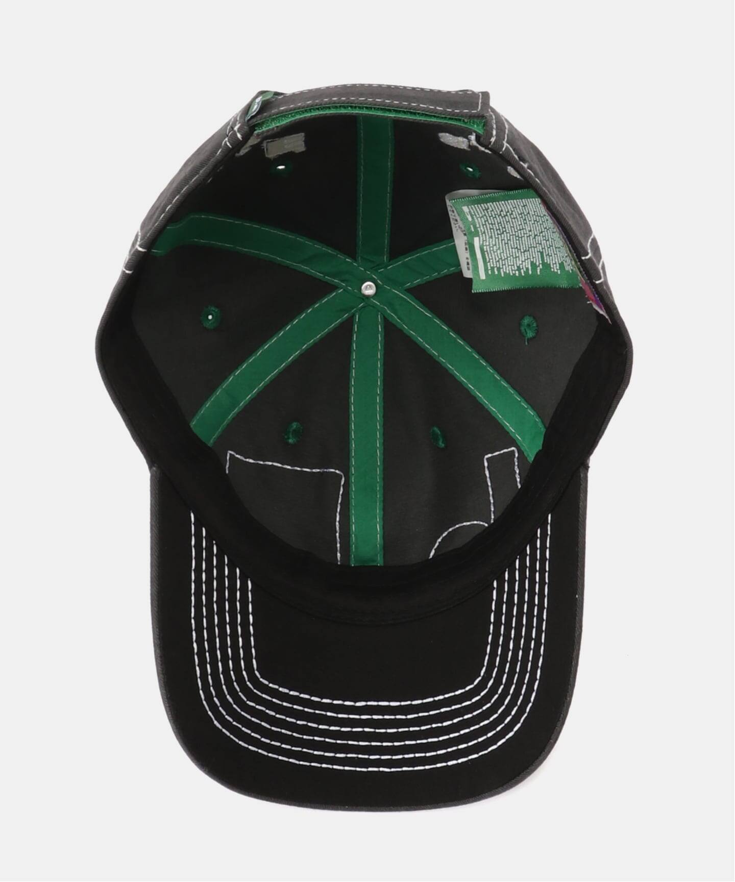 b.Eautiful/ビューティフル】Vapor 6 Panel Hat（OFFBLACK/WH