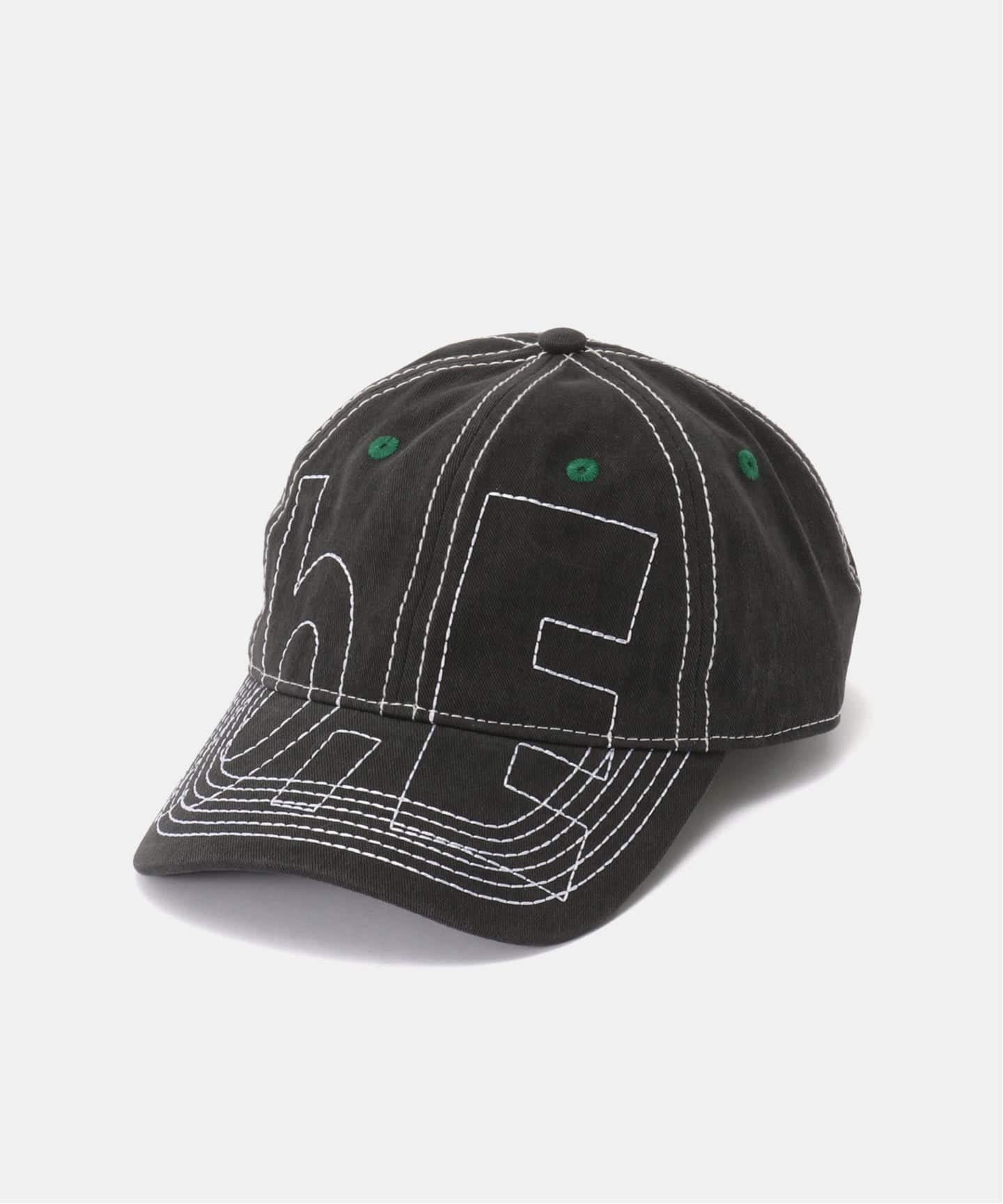 b.Eautiful/ビューティフル】Vapor 6 Panel Hat（OFFBLACK/WH