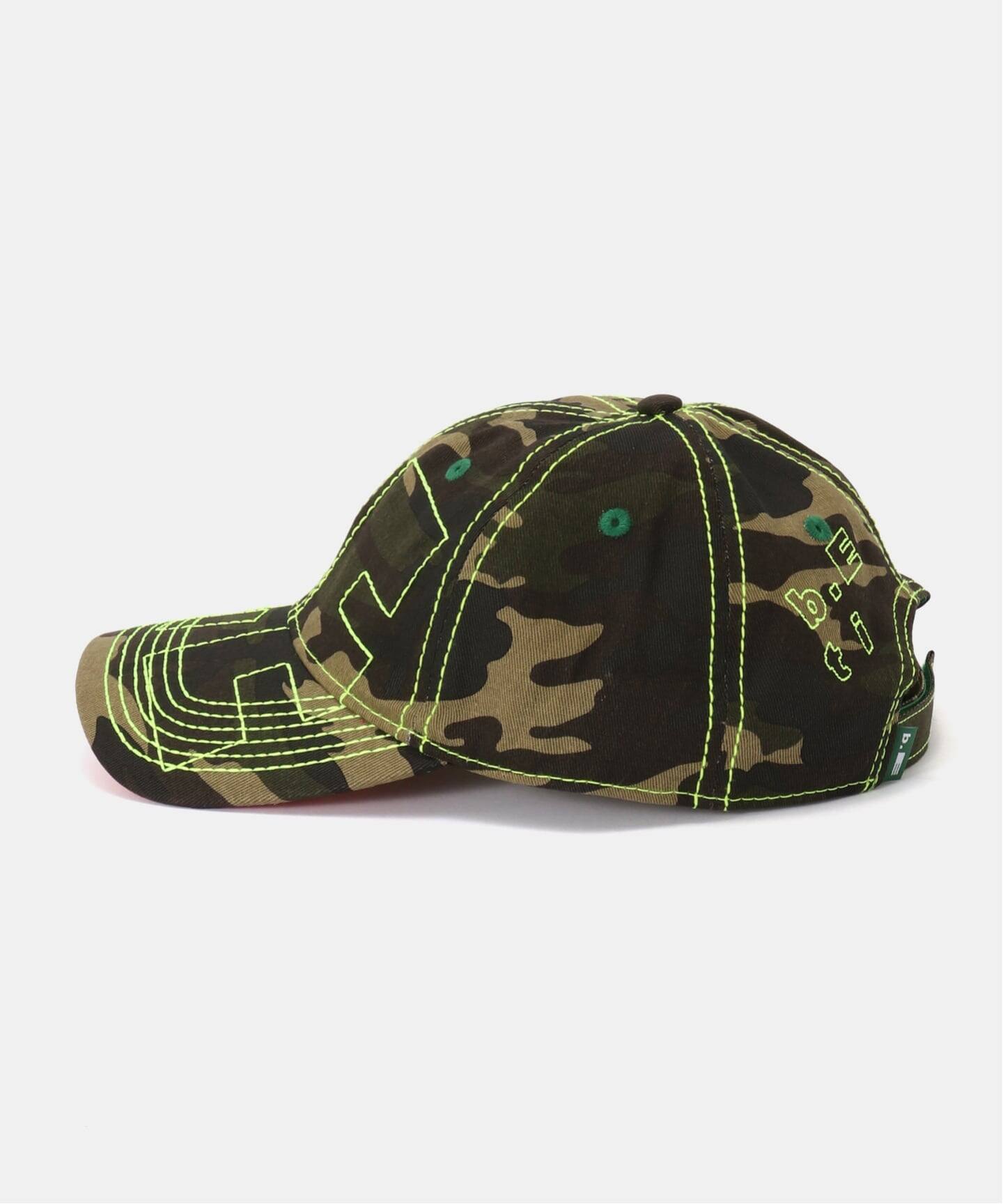 b.Eautiful/ビューティフル】Vapor 6 Panel Hat（DRILL CAMO/N