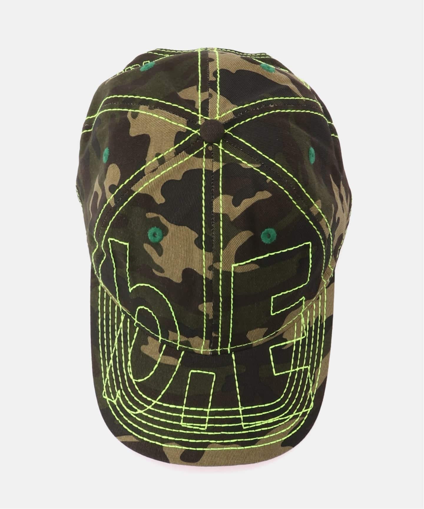 b.Eautiful/ビューティフル】Vapor 6 Panel Hat（DRILL CAMO/N