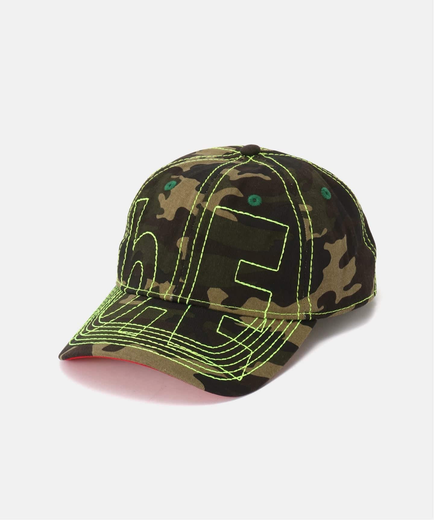 b.Eautiful/ビューティフル】Vapor 6 Panel Hat（DRILL CAMO/N