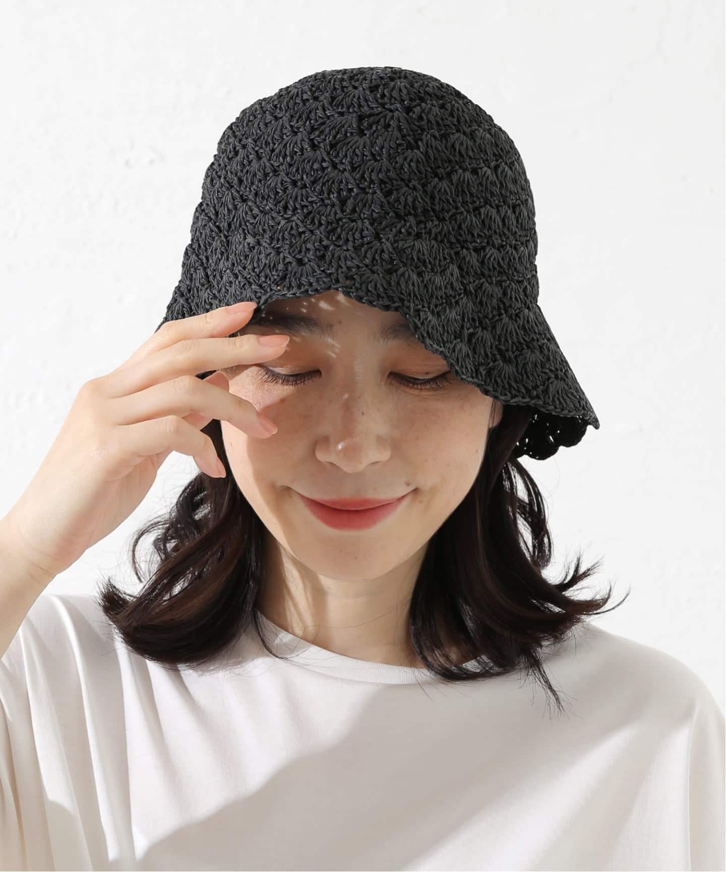 SIGNA1925】CROCHET PAPER HAT（ハット）｜journal standard luxe