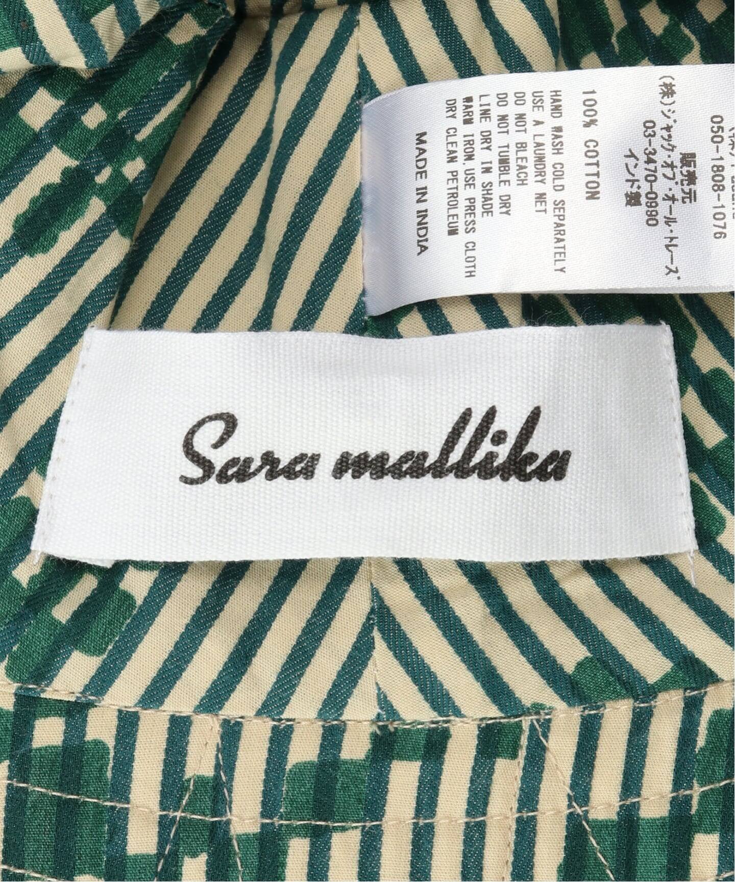 SARA MALLIKA サラマリカ FLOWER HAT 帽子 ハット SARA MALLIKA/サラマリカ】Cotton Flower Signal Print（ハット