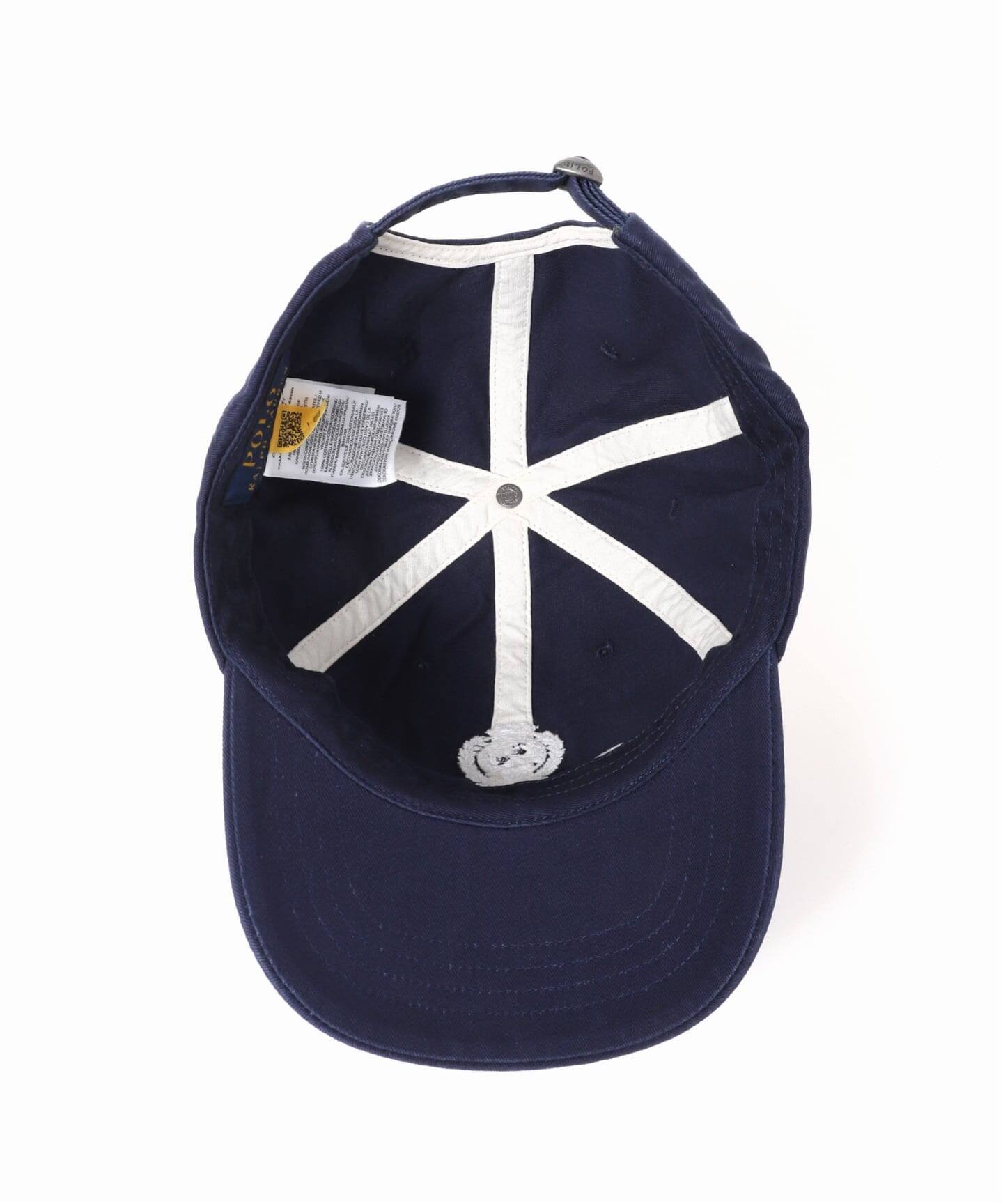 【今週だけ】Polo Ralph Lauren キャップ ホワイト×ネイビー POLO RALPH LAUREN（ポロ・ラルフローレン） ポロ ラルフローレン