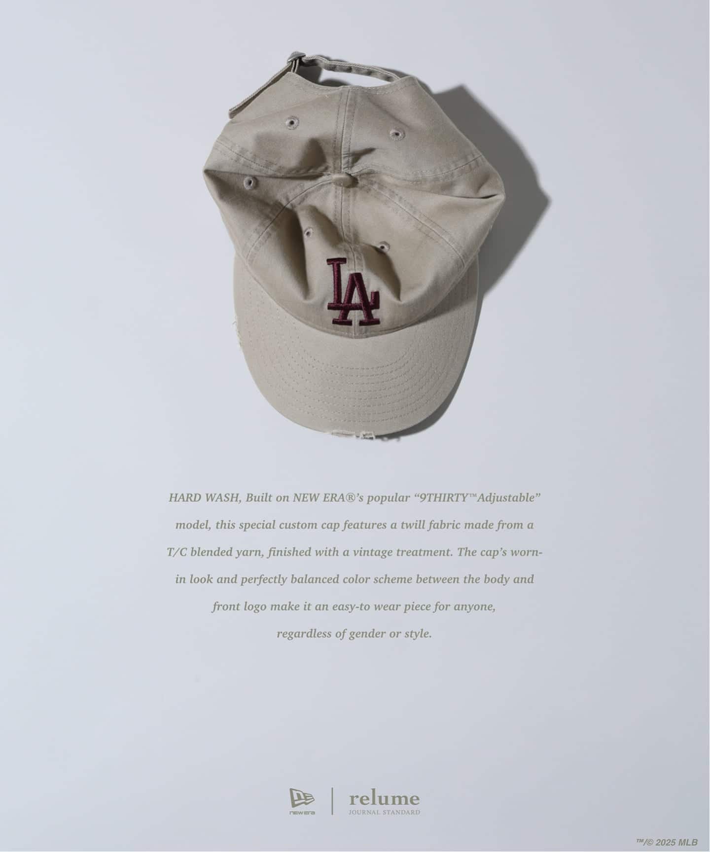 追加予約》NEW ERA / ニューエラ 別注 9THIRTY(TM) ハードウォッシュ