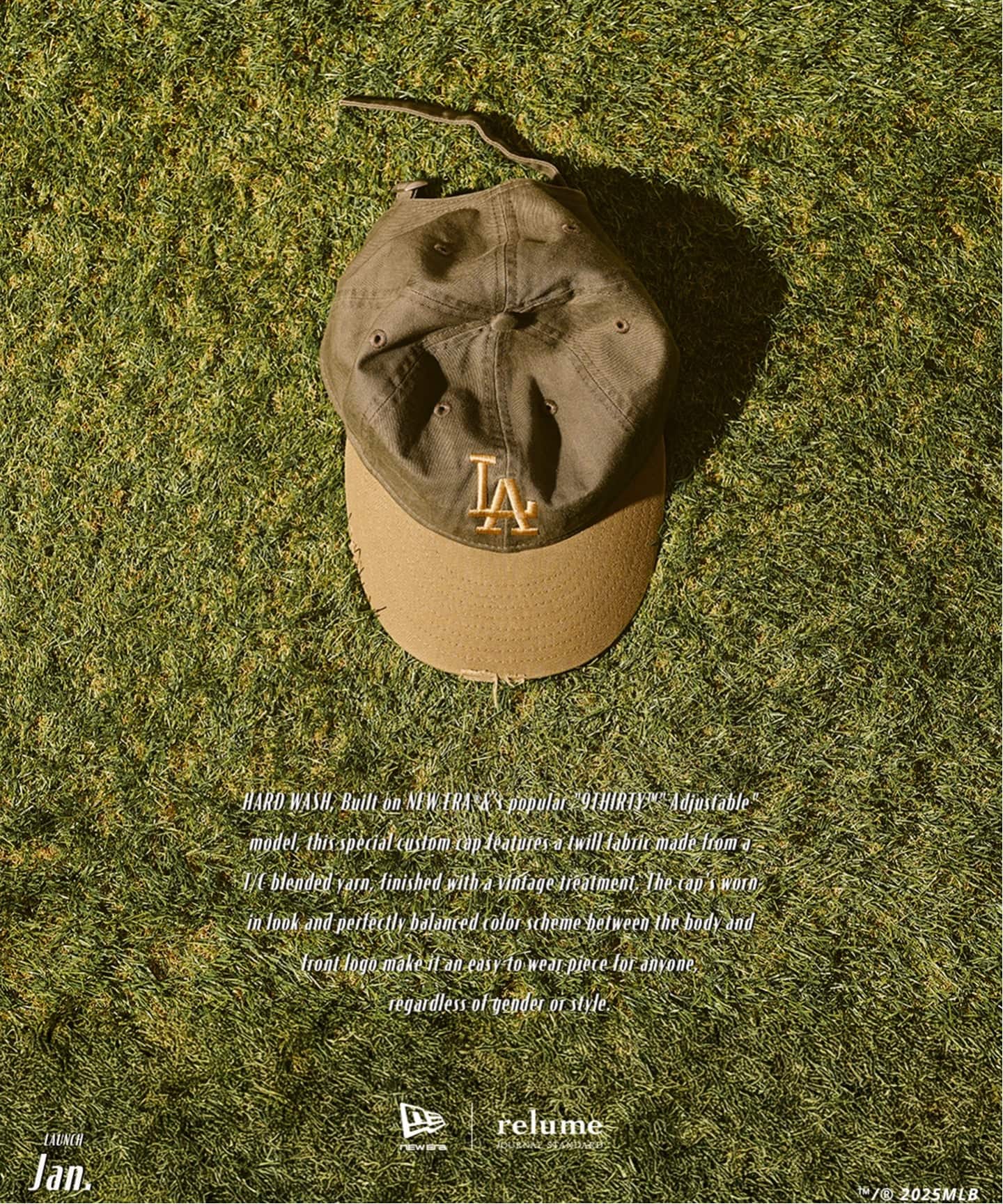 追加》NEW ERA / ニューエラ 別注 9THIRTY(TM) ハードウォッシュ