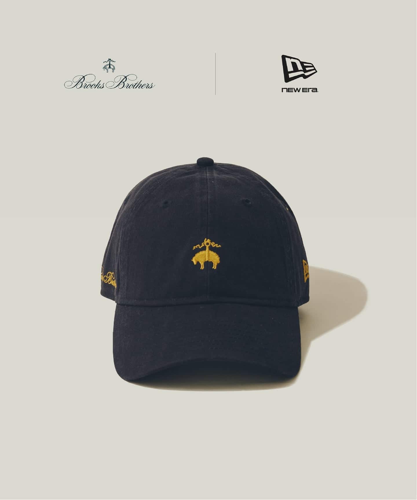 【新品未使用】Brooks Brothers New Eraキャップ　稀少サイズ Brooks Brothers × New Era(R) 9FORTY(TM) コラボレーション キャップ