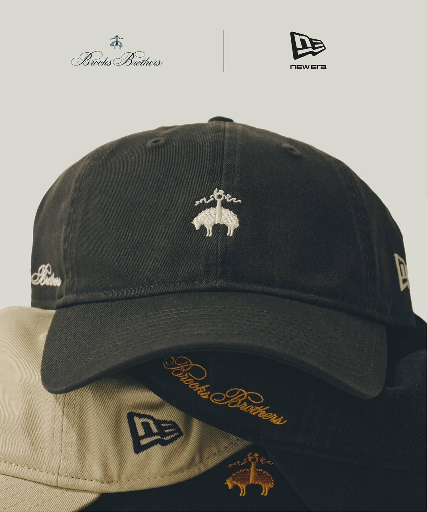 Brooks Brothers × New Era(R) 9FORTY(TM) Gray Color - relume
